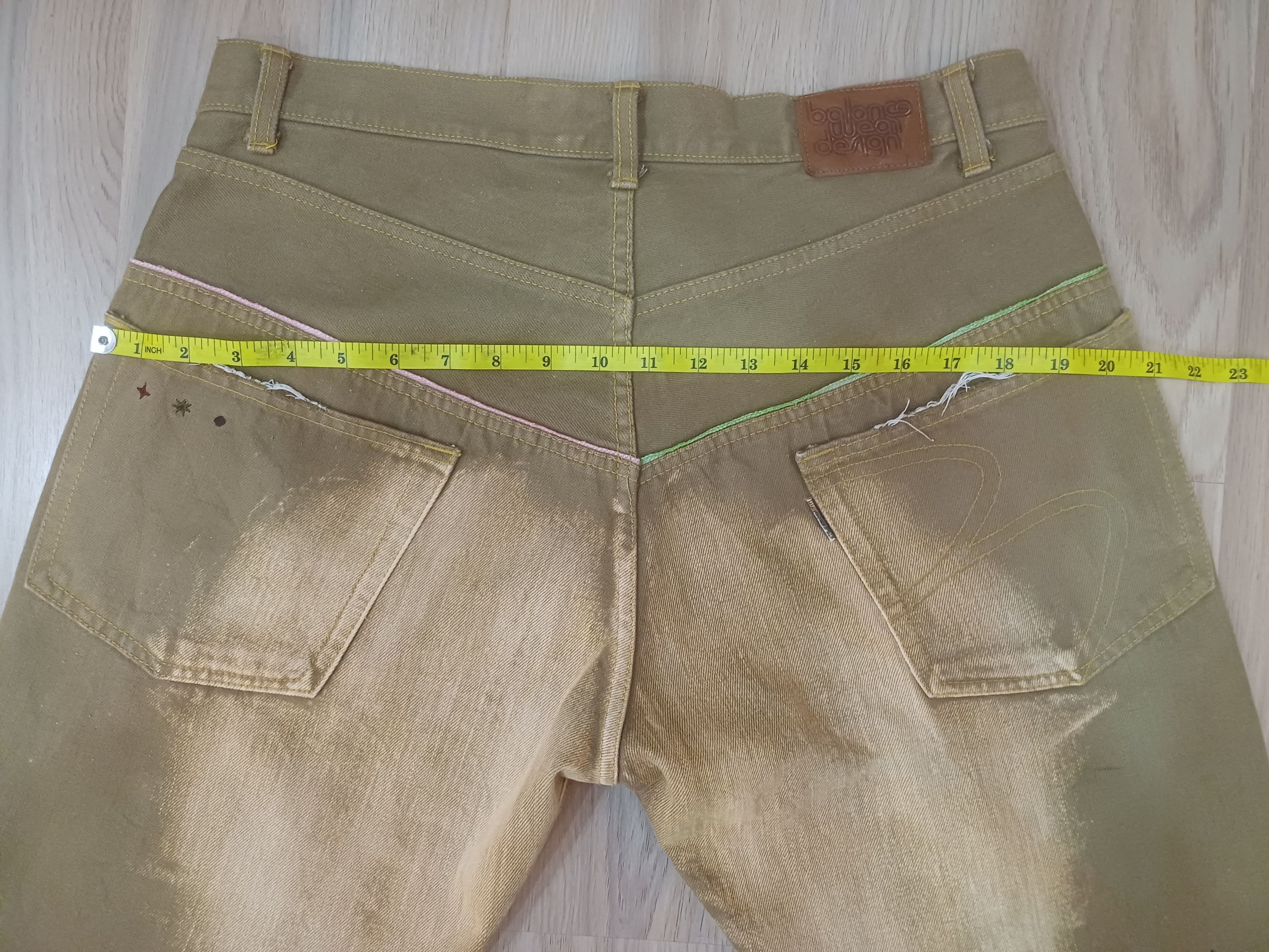 Japanese Brand Awesome bagy selvedge jeans pant Size US 32 / EU 48 - 13 Thumbnail