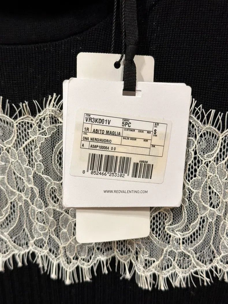 Valentino Valentino Lace intarsia knitted dress Size S / US 4 / IT 40 - 3 Thumbnail