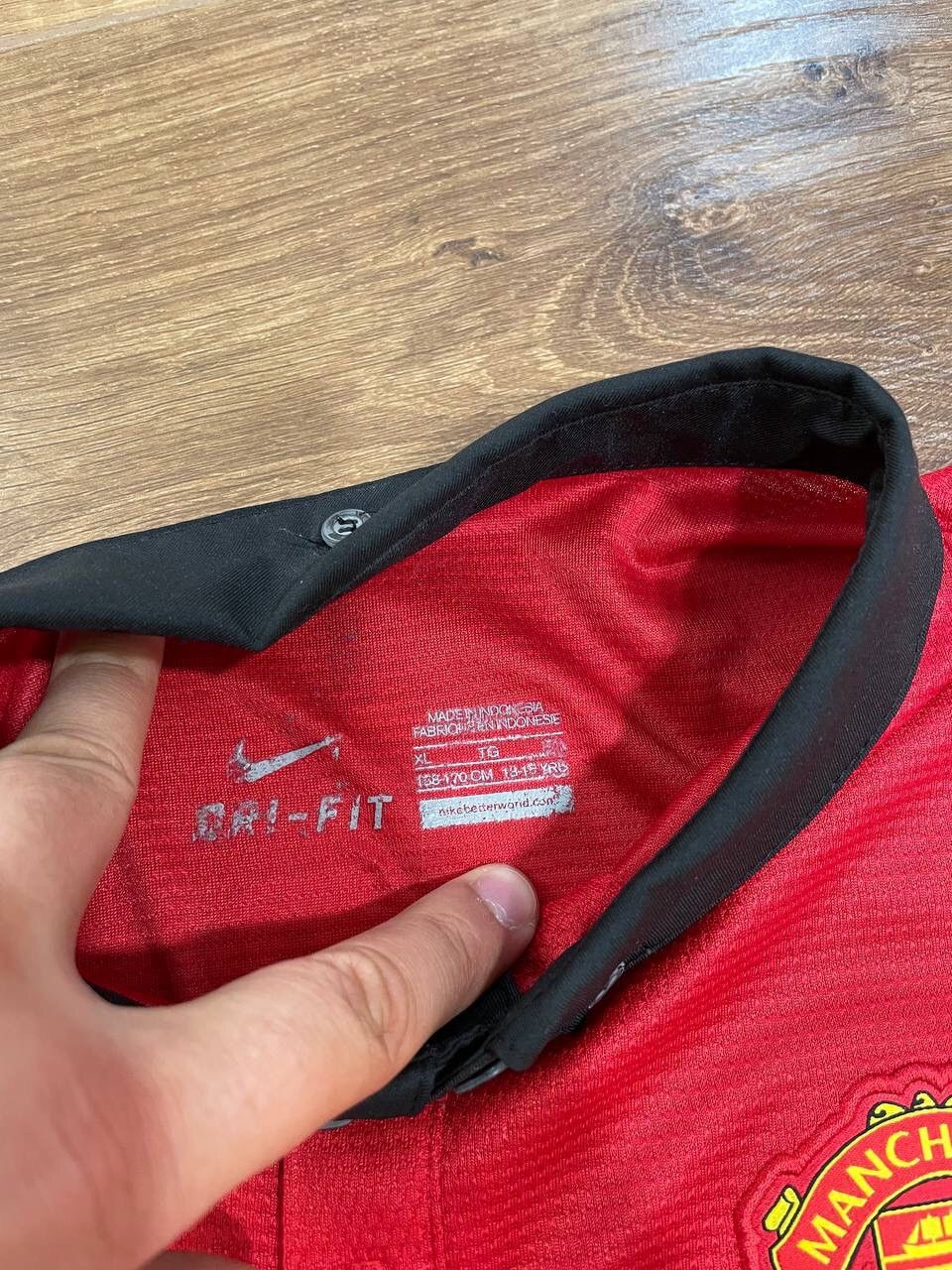 Nike Vintage Y2K Nike Manchester United V. Persie League Shirt Size US S / EU 44-46 / 1 - 11 Thumbnail