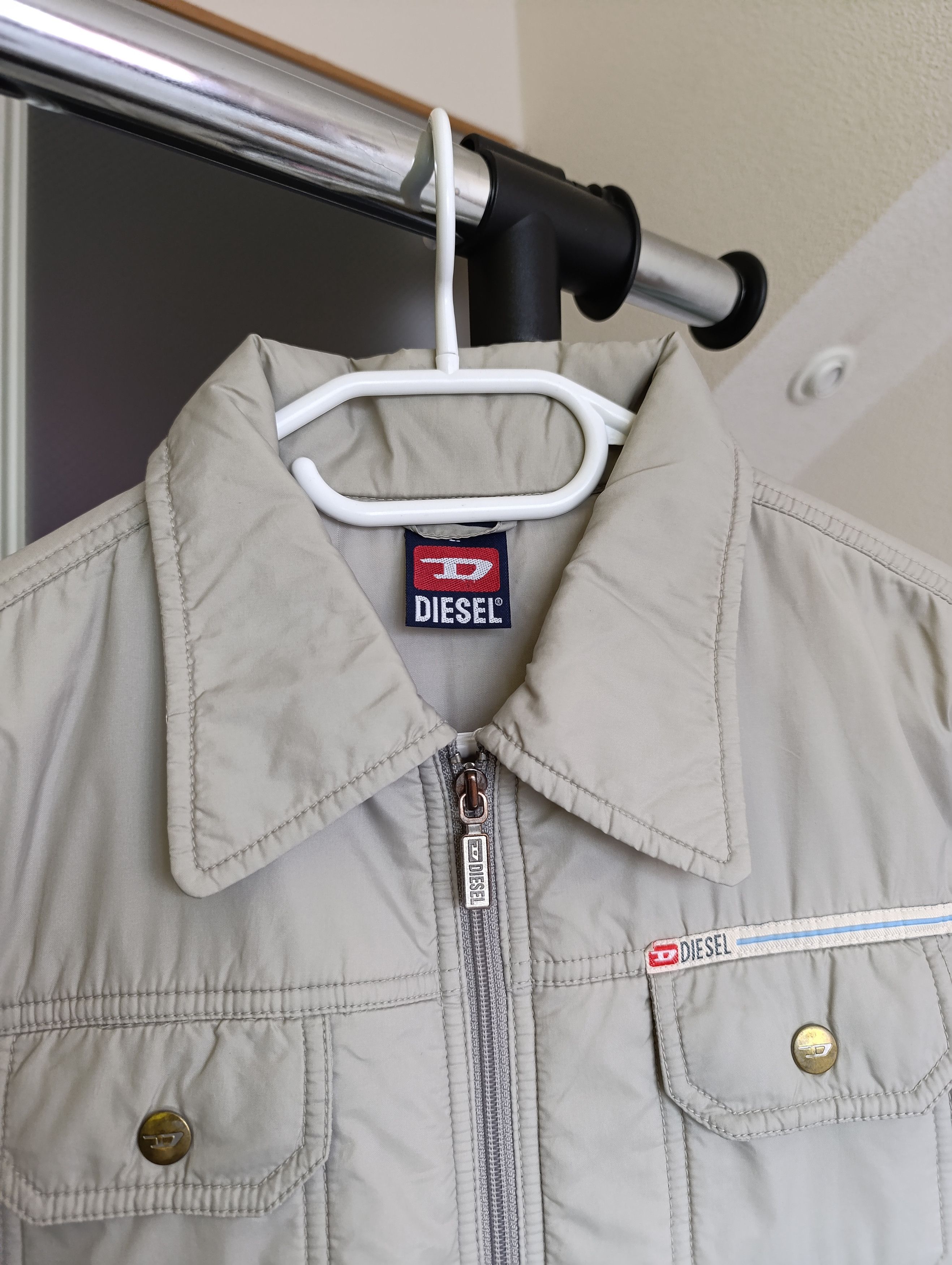 Diesel × Vintage Diesel vintage womens crop jacket Size L / US 10 / IT 46 - 2 Thumbnail