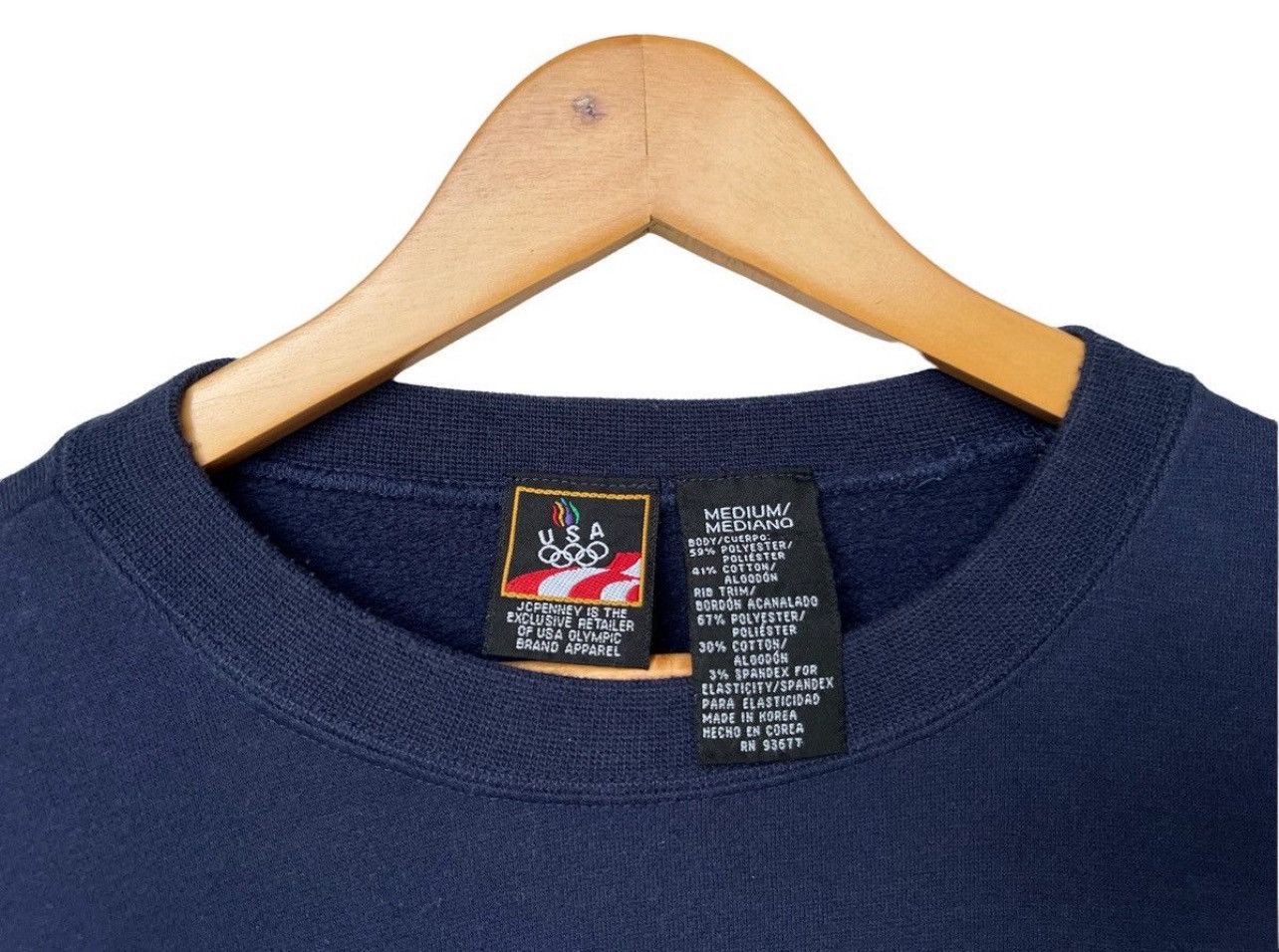 Vintage Vintage Olympic Mini Embroidered Logo Sweatshirt Size US M / EU 48-50 / 2 - 3 Thumbnail