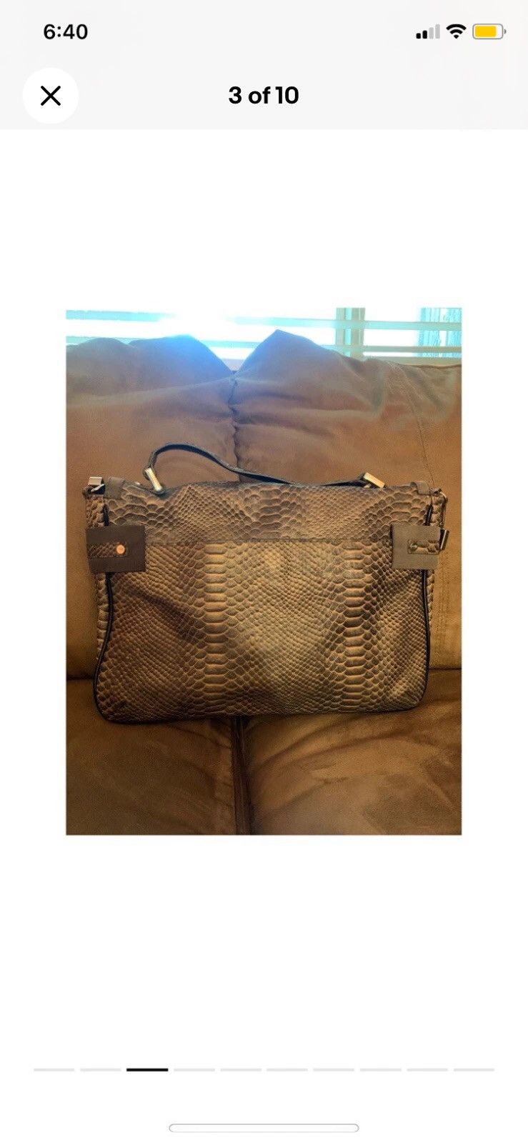 Juicy Couture Juicy couture vintage turnlock python print purse Size ONE SIZE - 3 Thumbnail