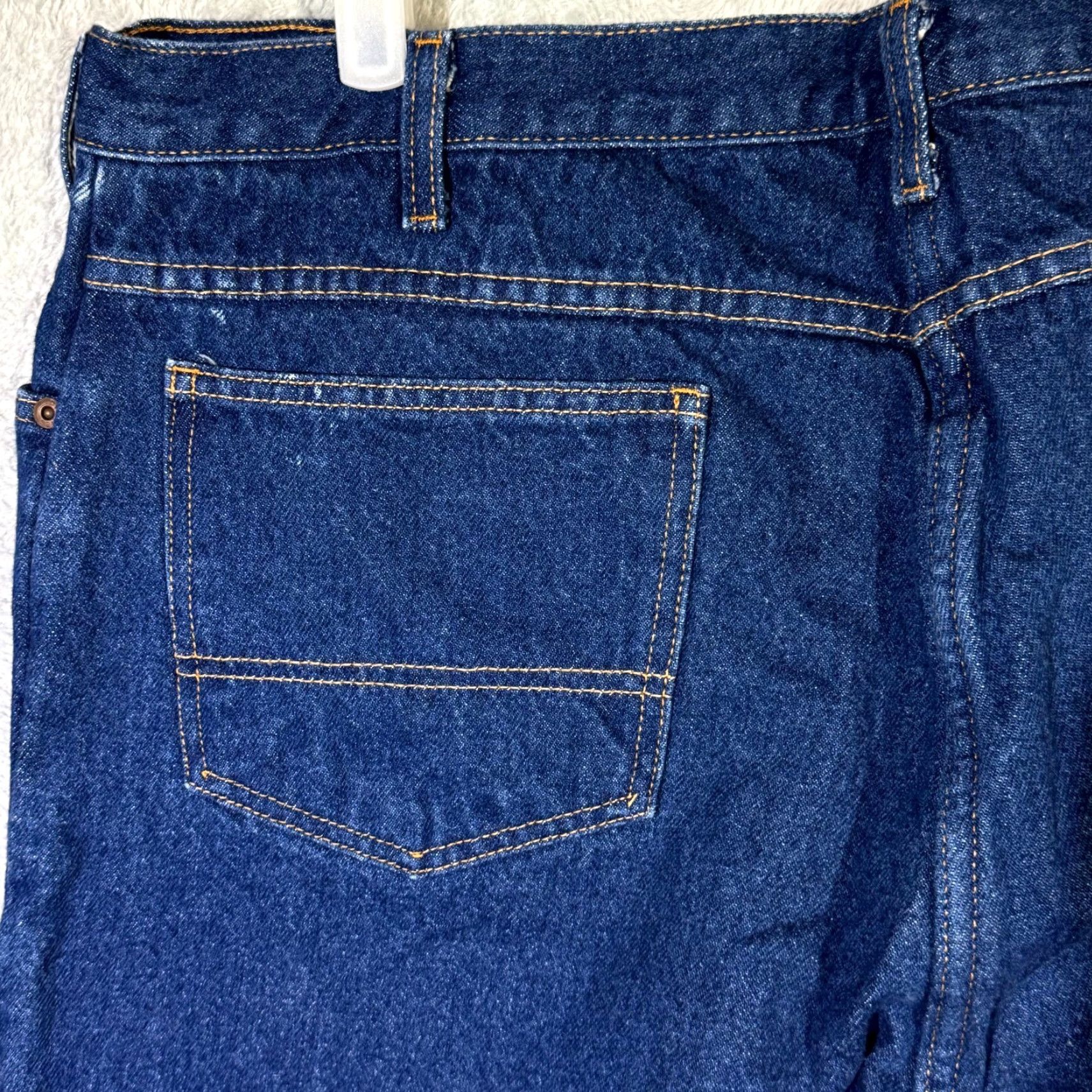 Dickies Dickies Jeans Mens 40x30 Blue Denim Flannel-Lined Straight Leg High Rise Plaid Denim Jeans Mens Size US 40 / EU 56 - 6 Thumbnail