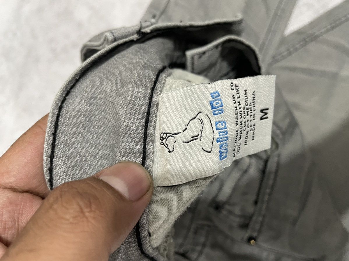 Hysteric Glamour 2000s whitefox japan baggy smoke denim y2k style Size US 31 - 4 Thumbnail