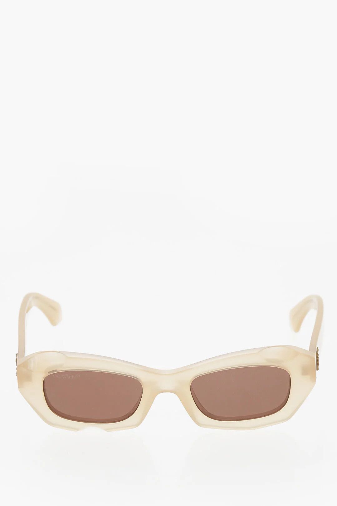 Off-White og1mm0426 Size: OS / Oval Sunglasses in Beige Size ONE SIZE - 1 Thumbnail