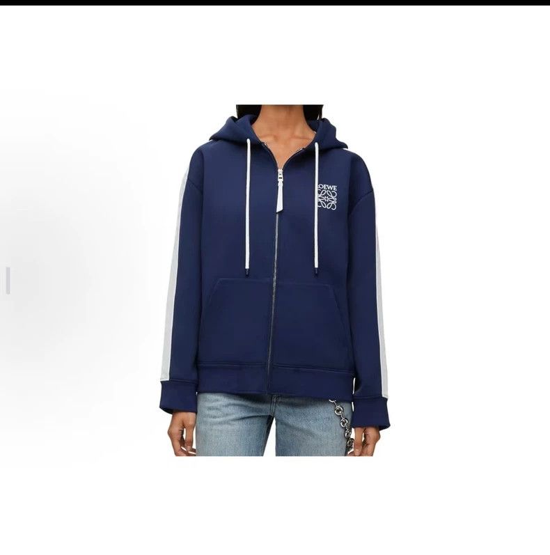 Loewe LOEWE Dark blue hoodie Size S / US 4 / IT 40 - 5 Thumbnail