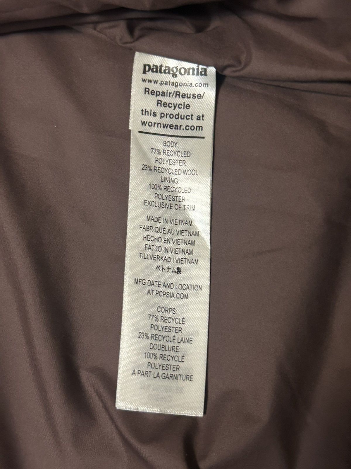 Patagonia Patagonia Woolyester Hooded Full Zip Rhythm Fleece XL Size US XL / EU 56 / 4 - 9 Thumbnail