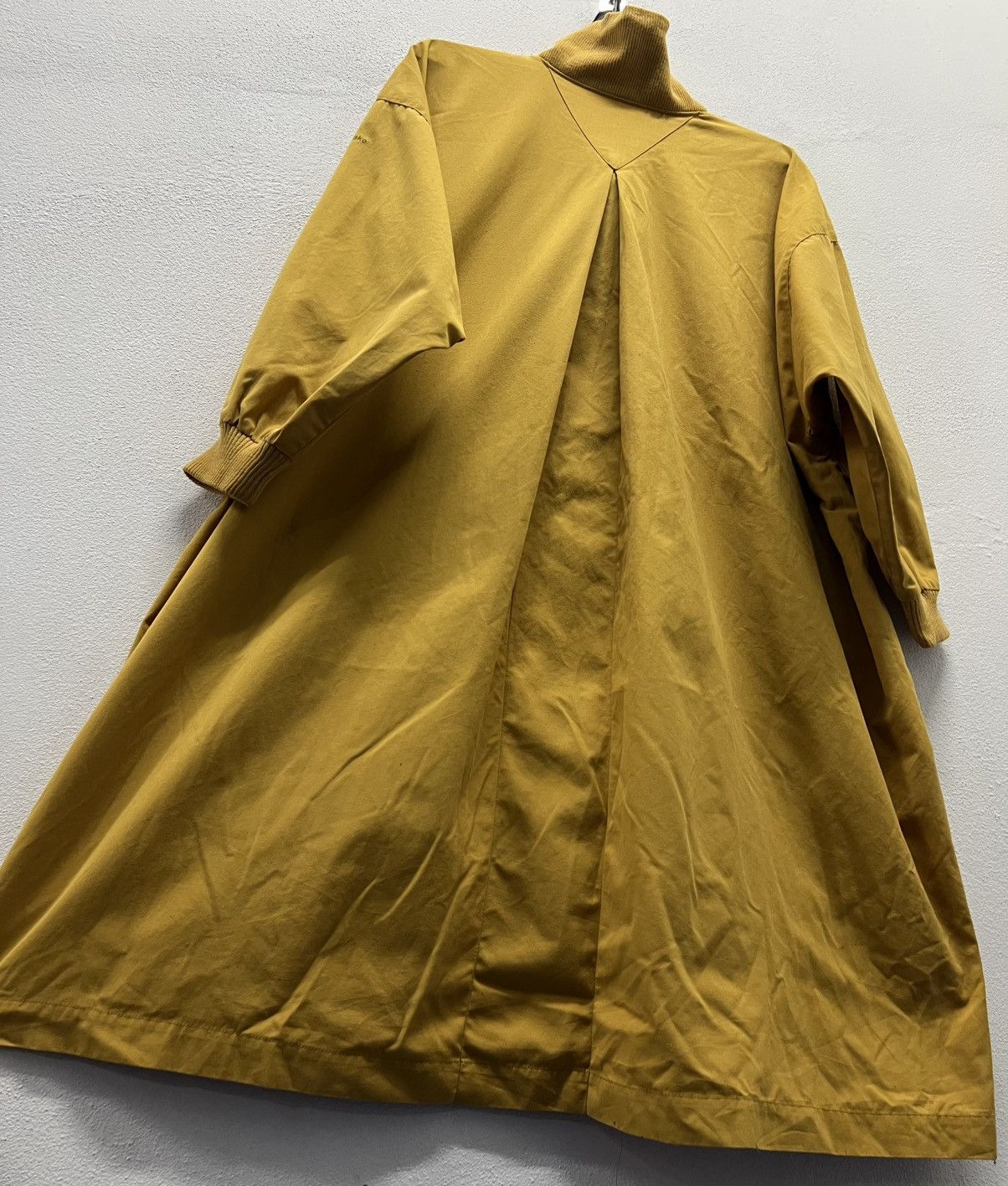 Issey Miyake × Japanese Brand × Vintage Vintage Issey Miyake Yellow Coat Rare ELK Label Size US XL / EU 56 / 4 - 10 Thumbnail