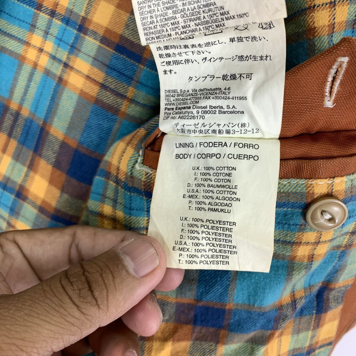 Diesel VINTAGE DIESEL CANVAS STYLE CARHARTT CHORE JACKET Size L / US 10 / IT 46 - 12 Thumbnail