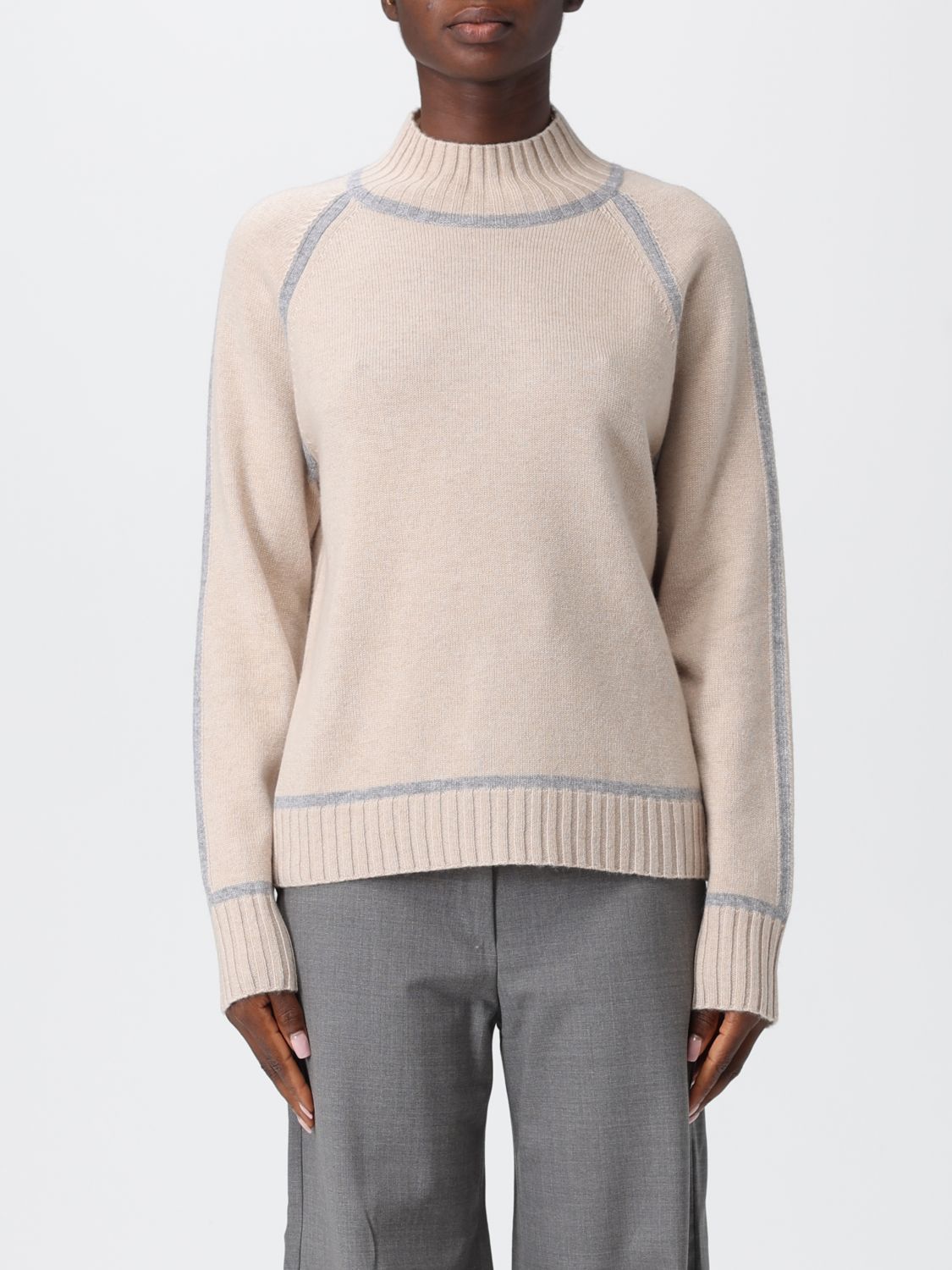 Max Mara Max Mara Sweater Woman Beige Size S / US 4 / IT 40 - 1 Preview