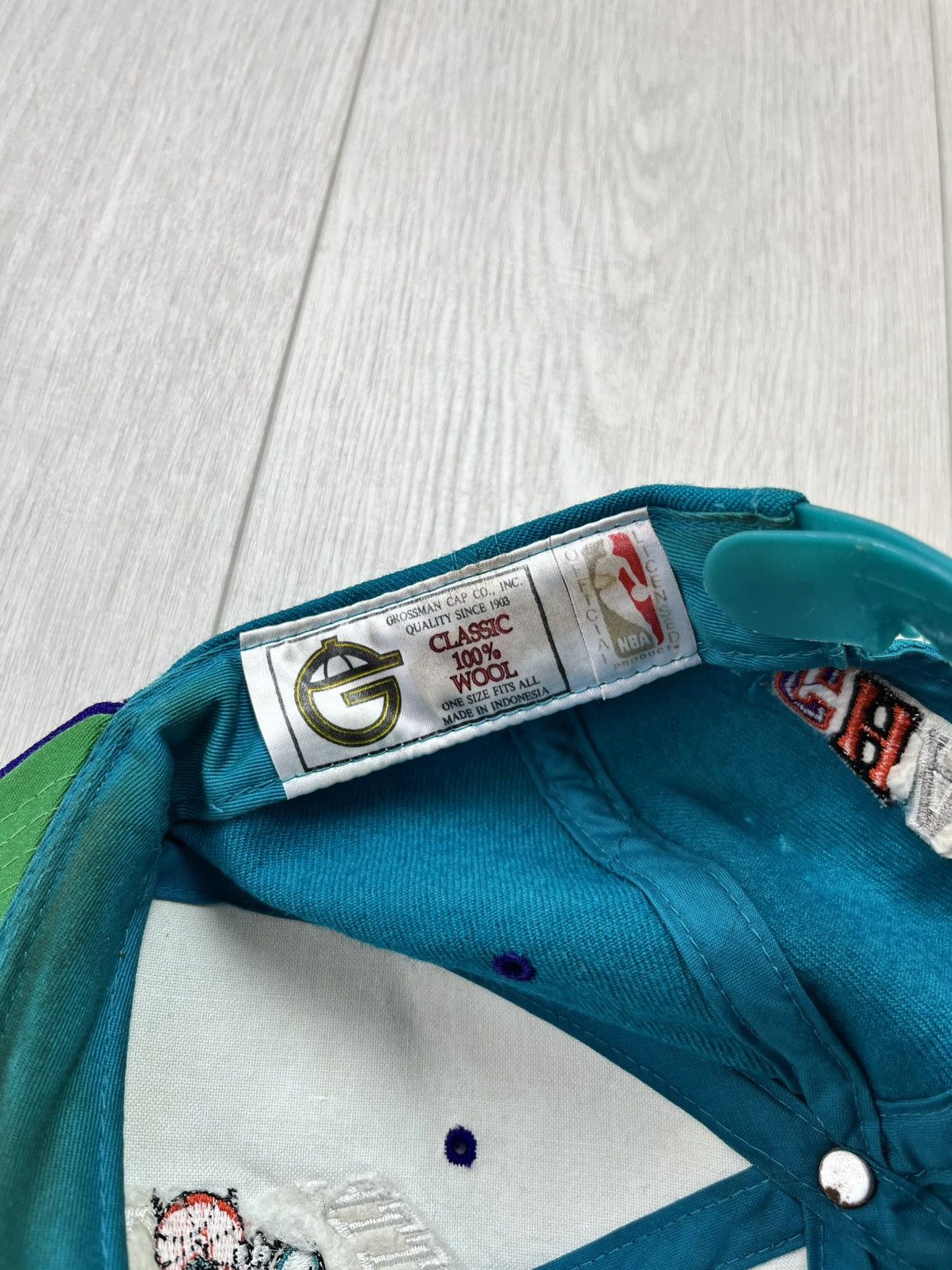 NBA × Vintage Vintage Charlotte Hornets Cap NBA 90s Rare Sportwear Hype Size ONE SIZE - 11 Thumbnail