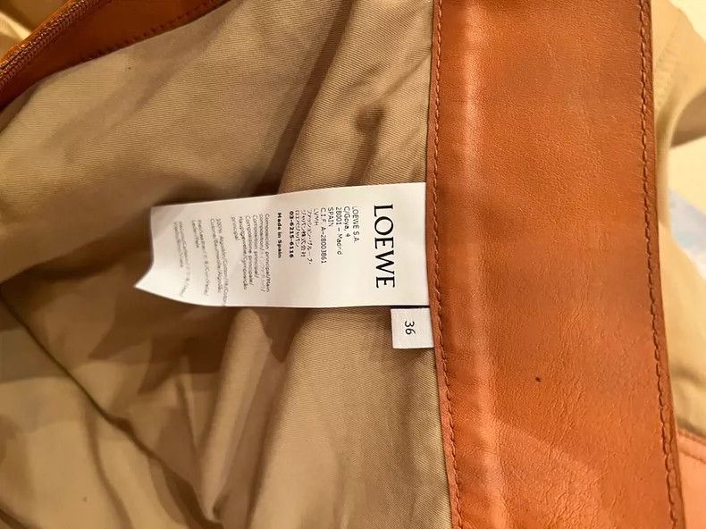 Loewe LOEWE Cowhide patchwork skirt Size 24" / US 00 / IT 34 - 2 Thumbnail