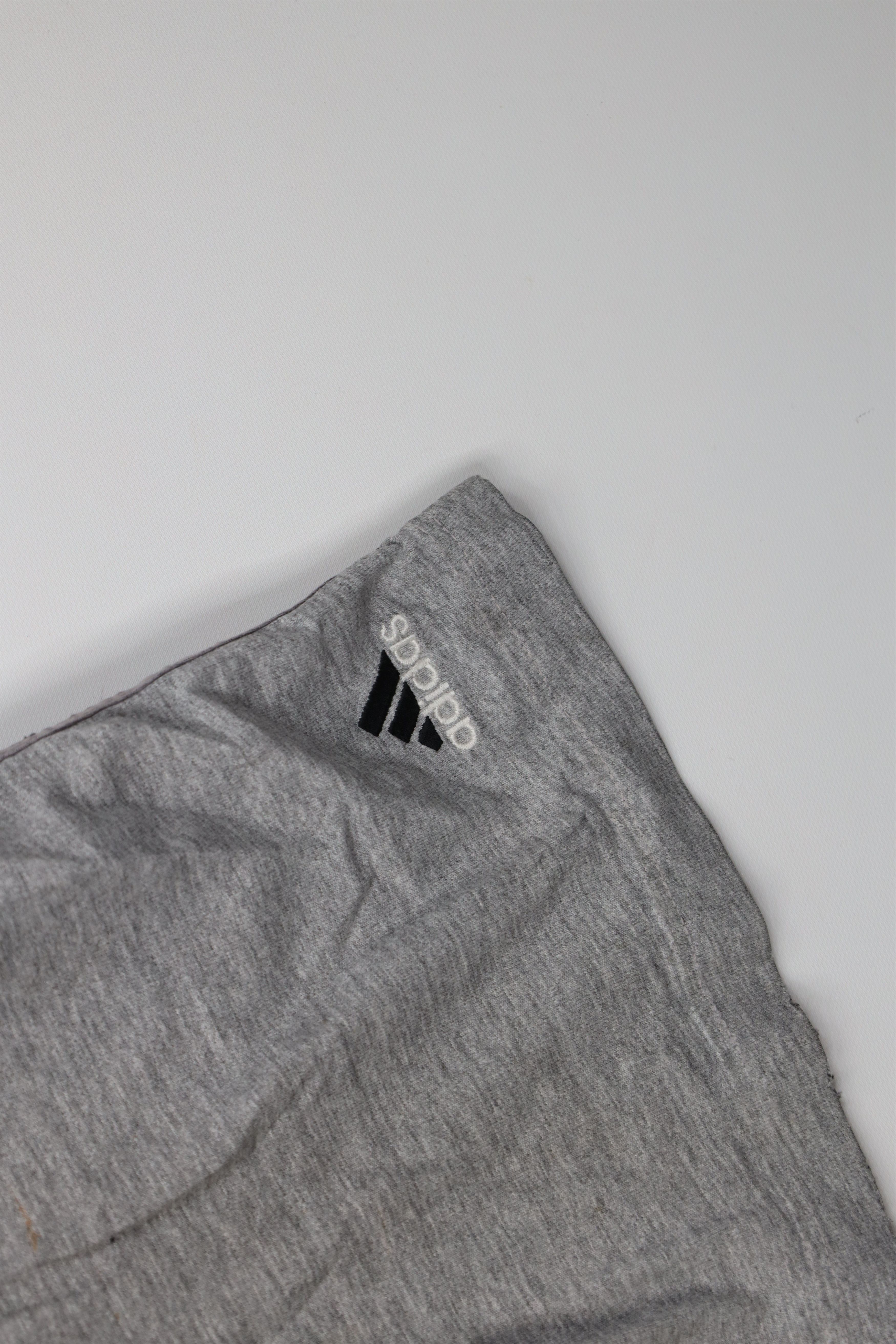 Adidas Vintage 90s Adidas Spell Out Above Knee Shorts Gray USA Size US 34 / EU 50 - 5 Thumbnail