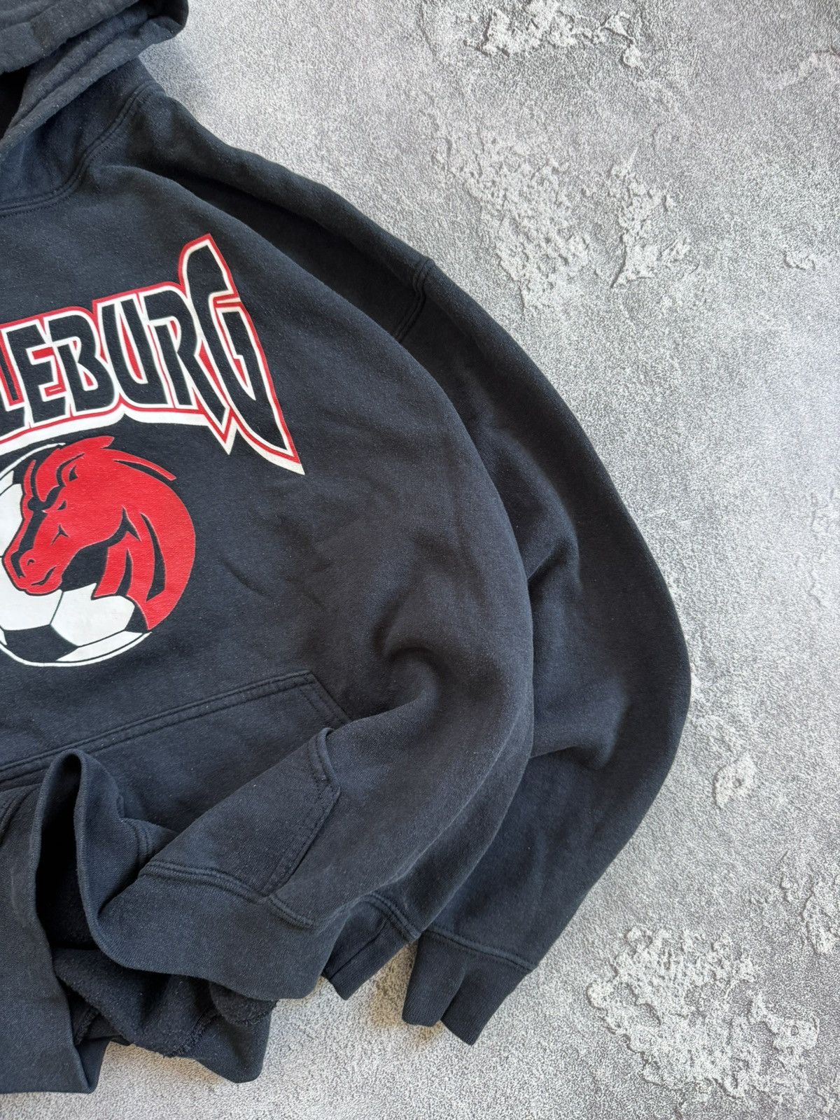 Vintage Middleburg L hoodie relaxed black long sleeve sweatshirt Size US L / EU 52-54 / 3 - 4 Thumbnail