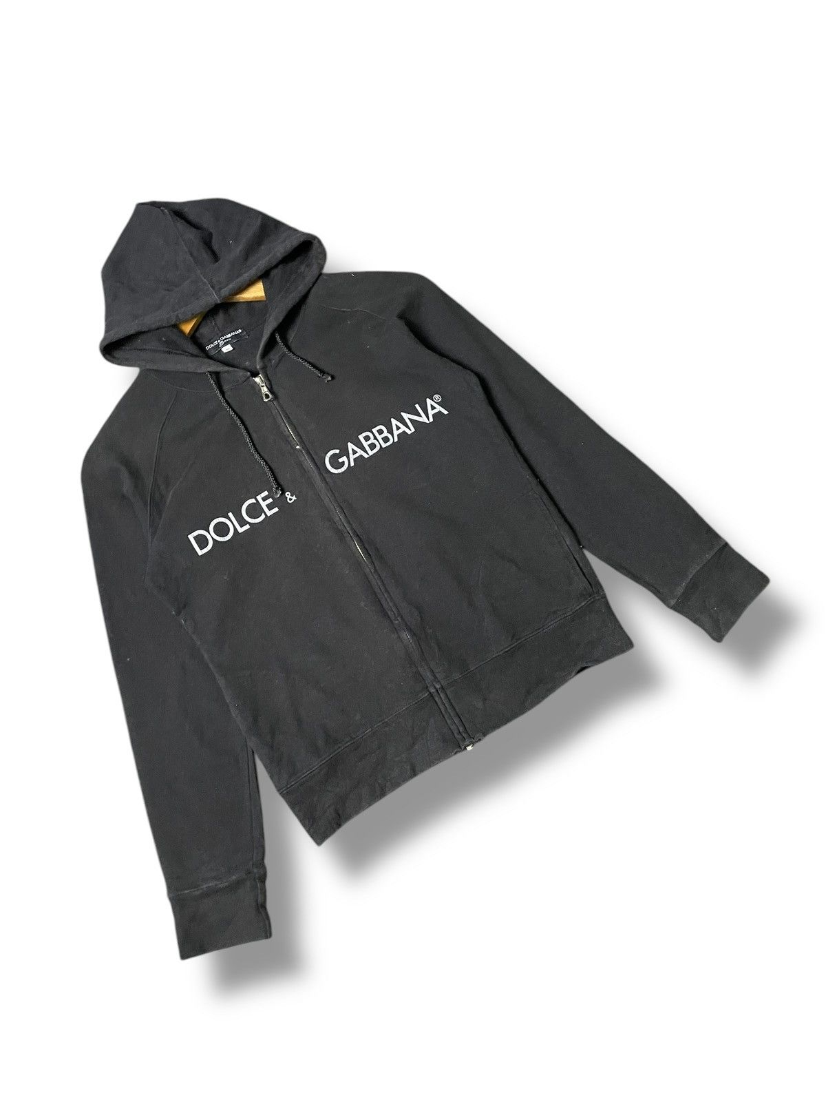 Dolce & Gabbana × Vintage Dolce&Gabbana Brand Full Zipper Hoodie (65) Size US XXS / EU 40 - 4 Thumbnail
