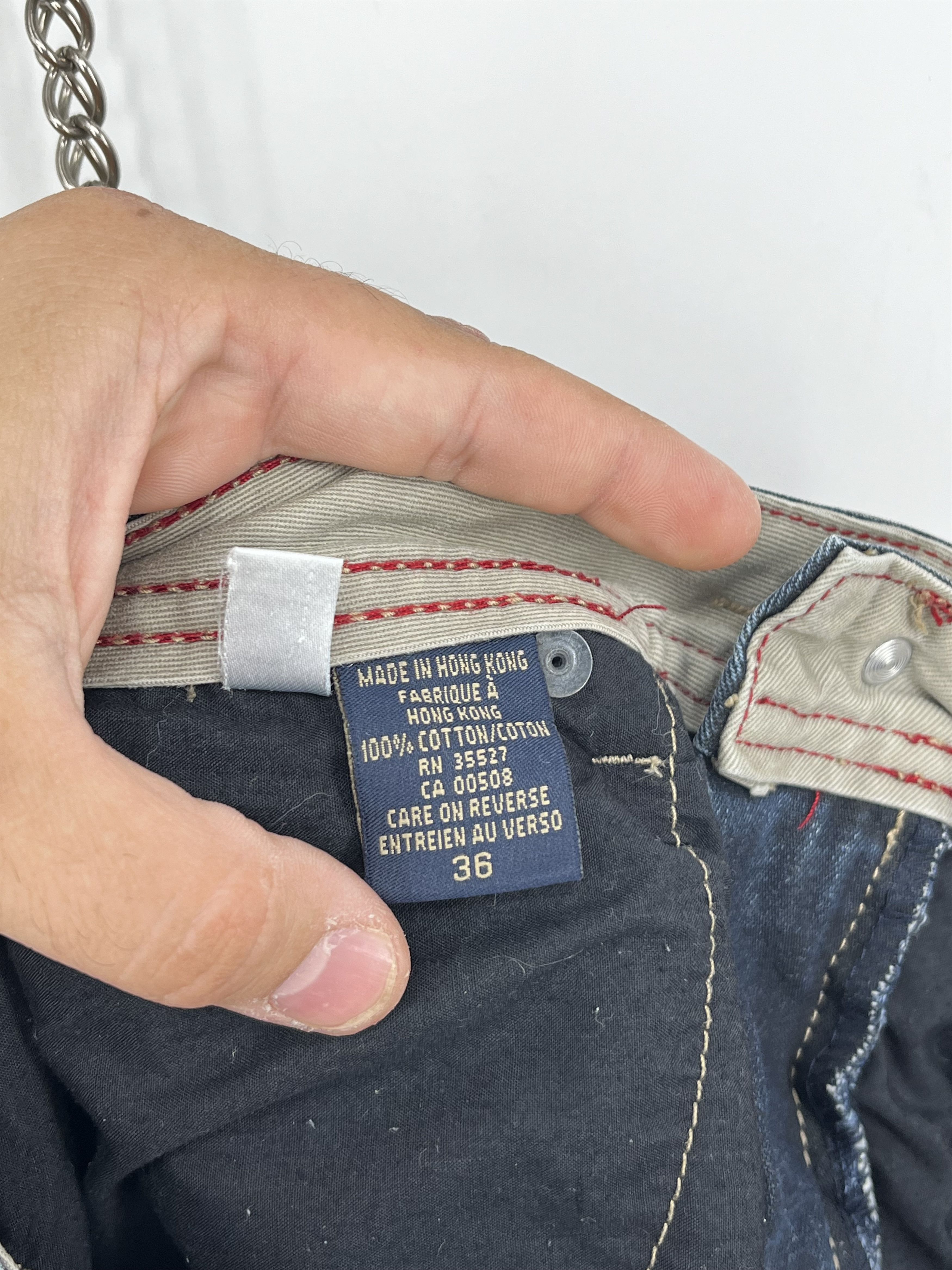 Marithe + Francois Girbaud Le Jean De Marithe Francois Girbaud Denim Blue Jeans - Men’s Size US 36 / EU 52 - 17 Thumbnail