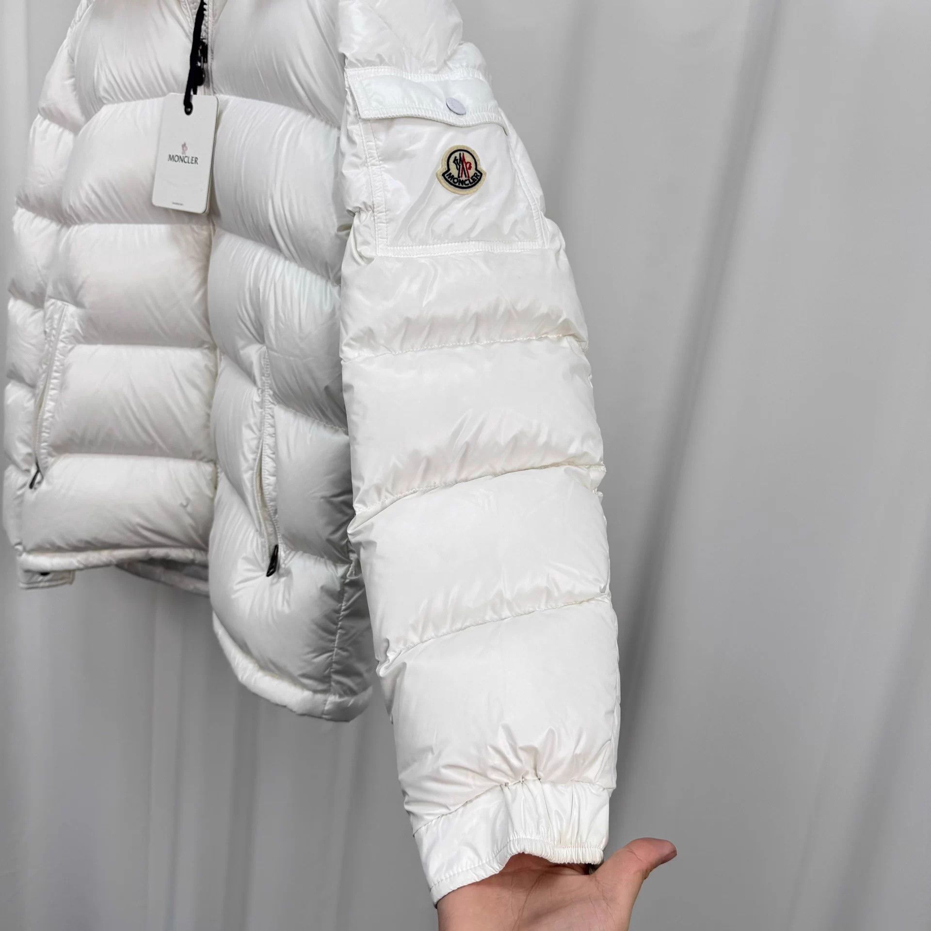 Moncler Moncler Maya Embroidered Logo Puffer 6 Size 3XL / US 20-22 - 3 Thumbnail