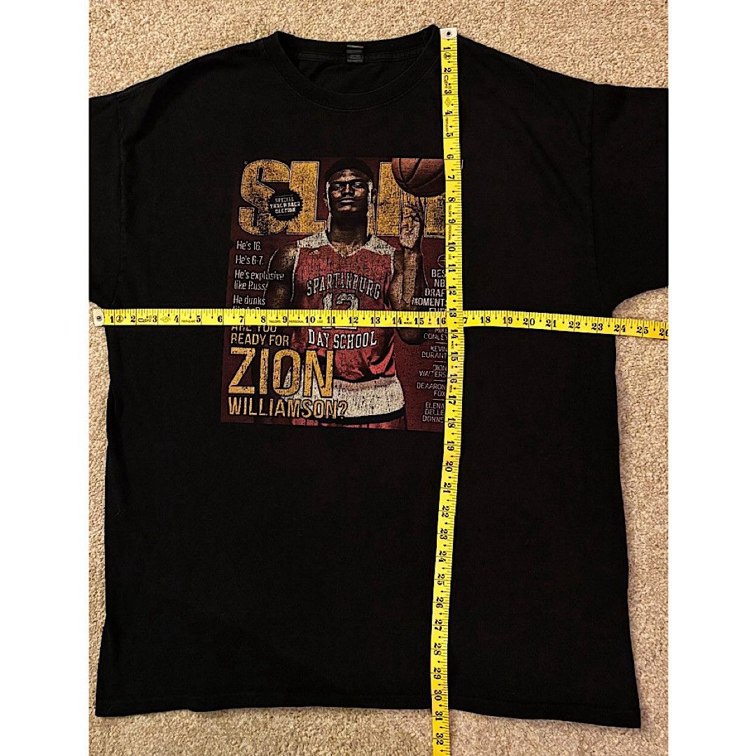 Other Zion Williamson SLAM Magazine Cover Tee Size XL Size US XL / EU 56 / 4 - 9 Thumbnail