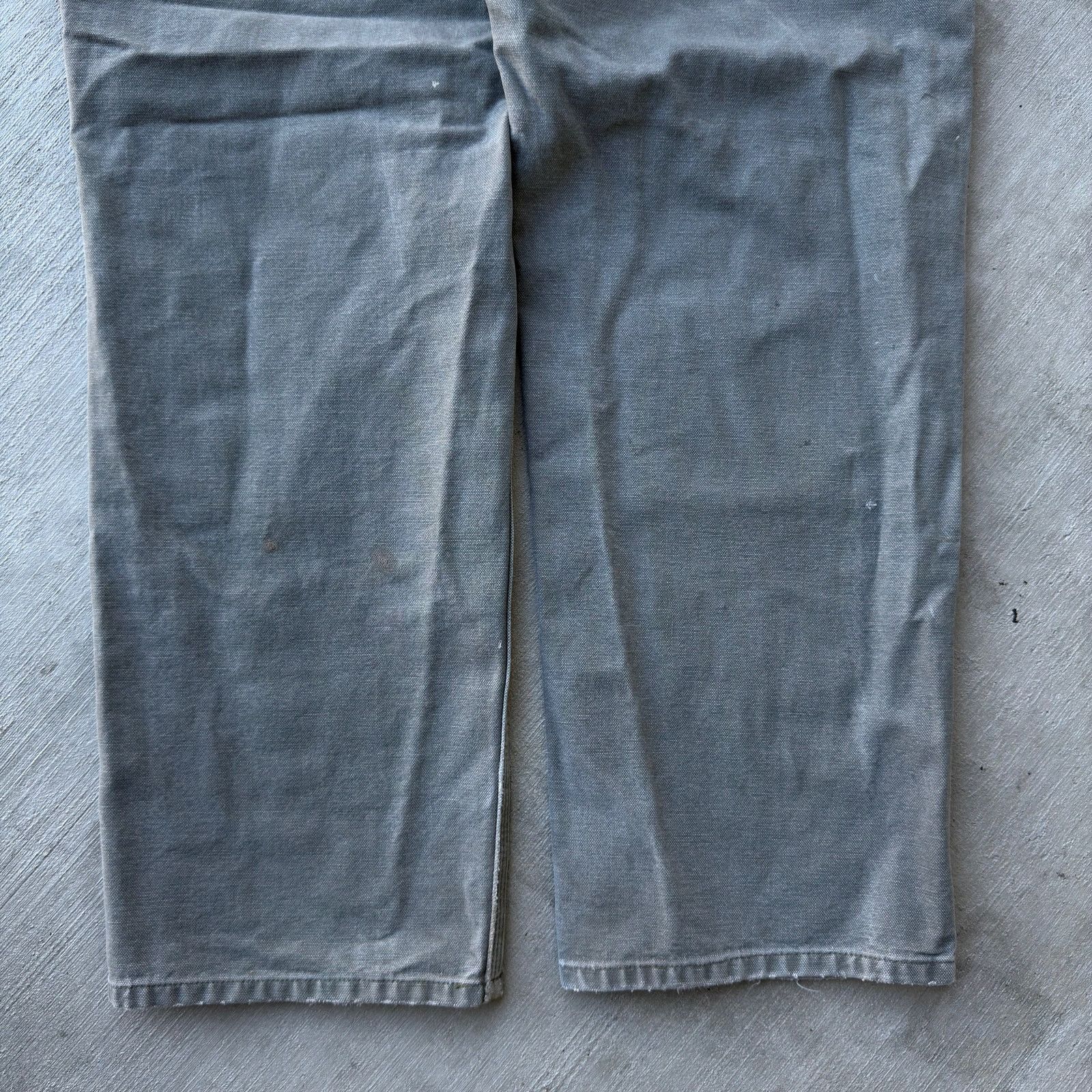 Carhartt × Vintage Vintage Y2K Carhartt MOS green double knee work wear pants Size US 32 / EU 48 - 7 Thumbnail