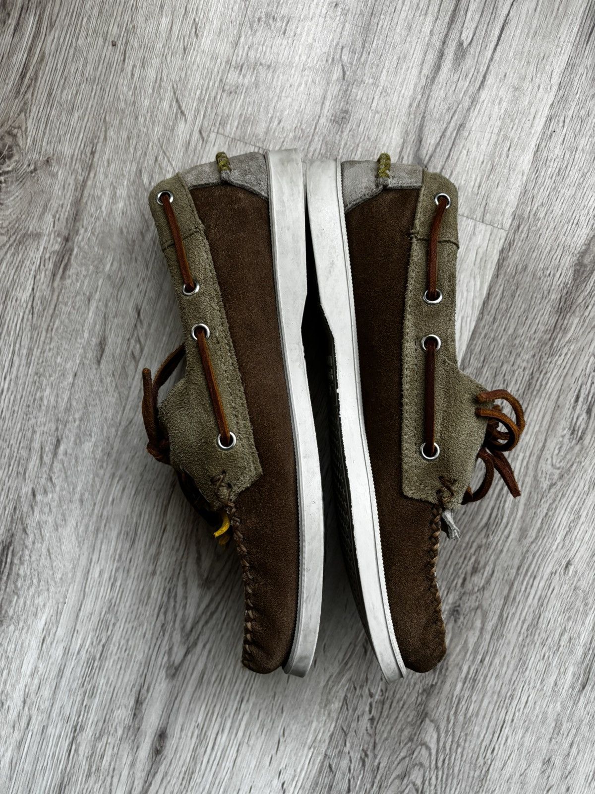 Universal Works Sebago x Universal Works Portland Deck Shoes MultiTone Suede Size US 8 / EU 41 - 13 Thumbnail