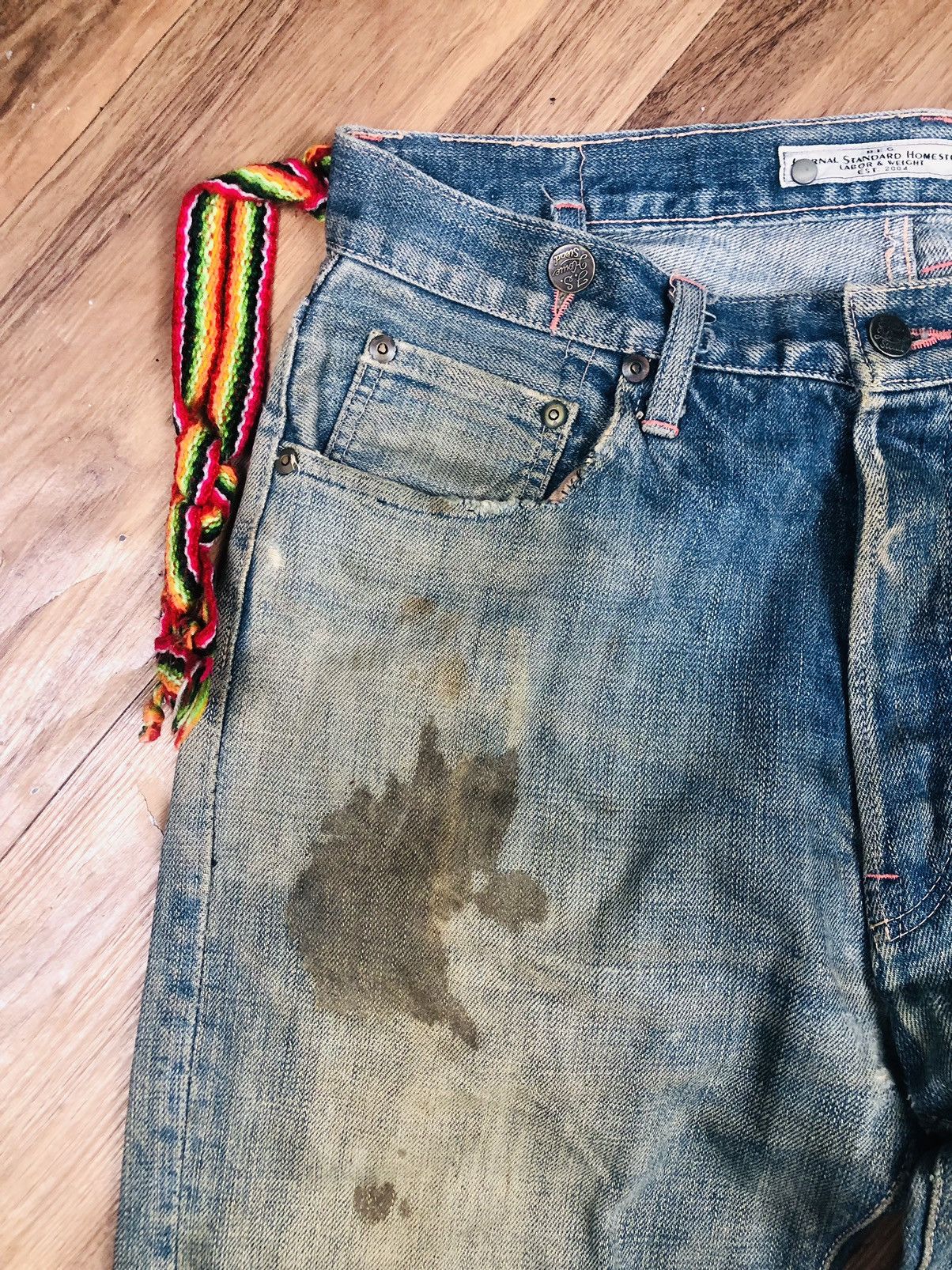 Journal Standard Jounal Standard Homestead Distress Jeans (37) Size US 29 - 5 Thumbnail