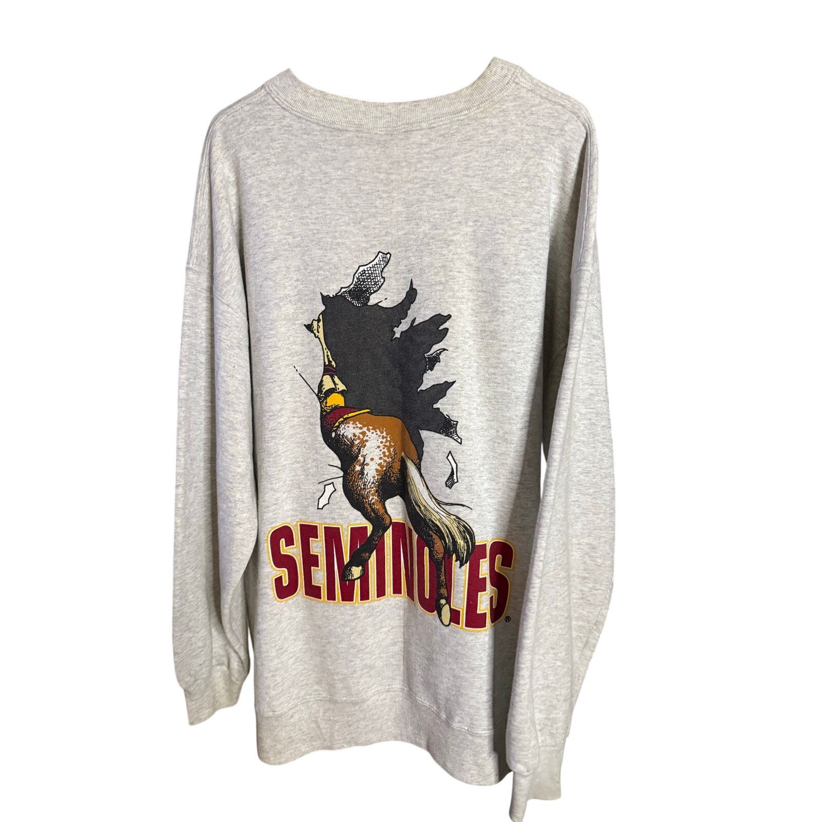 Nutmeg Vintage Florida State Seminoles Breakthrough Crewneck Size US XL / EU 56 / 4 - 2 Thumbnail