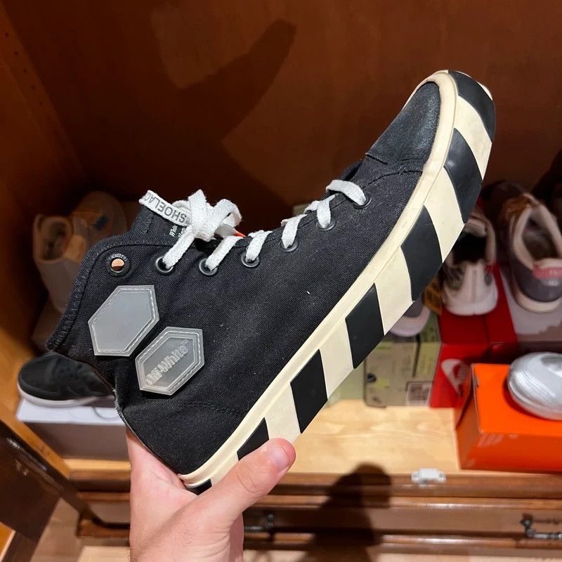 Off-White Off White Vulcanized HI Size US 9.5 / EU 42-43 - 6 Thumbnail