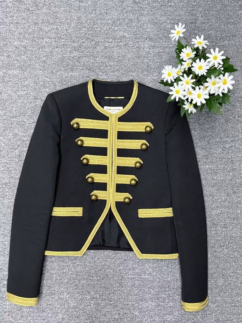 Yves Saint Laurent Saint Laurent Court Suit 2502-Nextarrow Size XS / US 0-2 / IT 36-38 - 1 Thumbnail