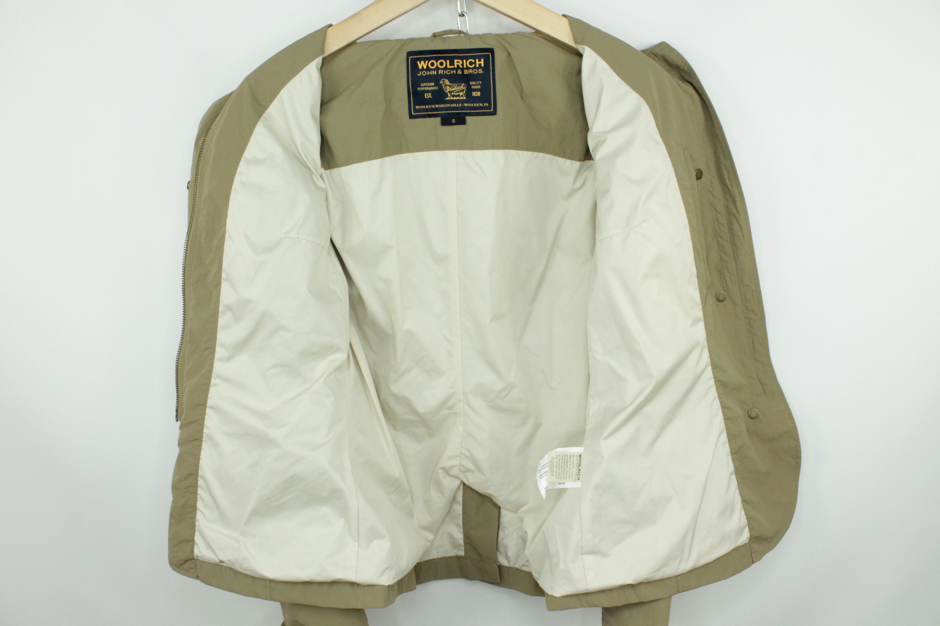 Woolrich Woolen Mills Woolrich Safari Light Nylon Slim Fit Women's Jacket Size S / US 4 / IT 40 - 10 Thumbnail