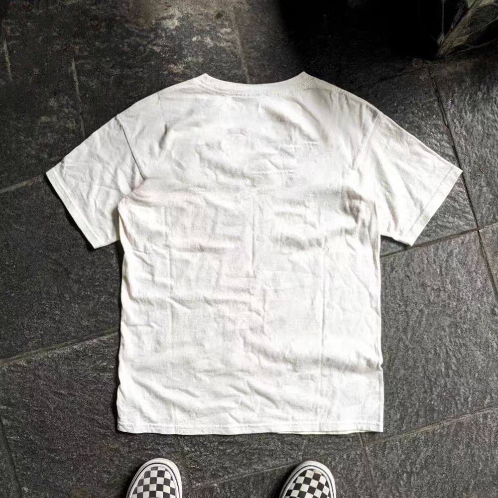 Japanese Brand × Vintage White street casual retro puppy print cotton t-shirt Size US M / EU 48-50 / 2 - 2 Thumbnail