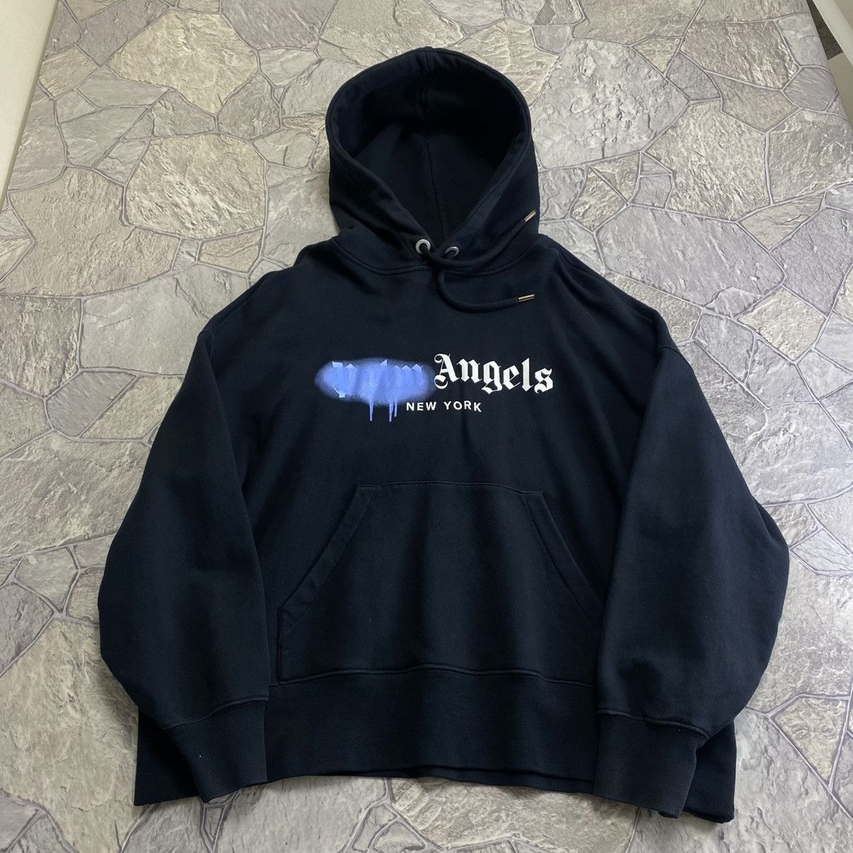 Palm Angels Big Logo Hoodie size L