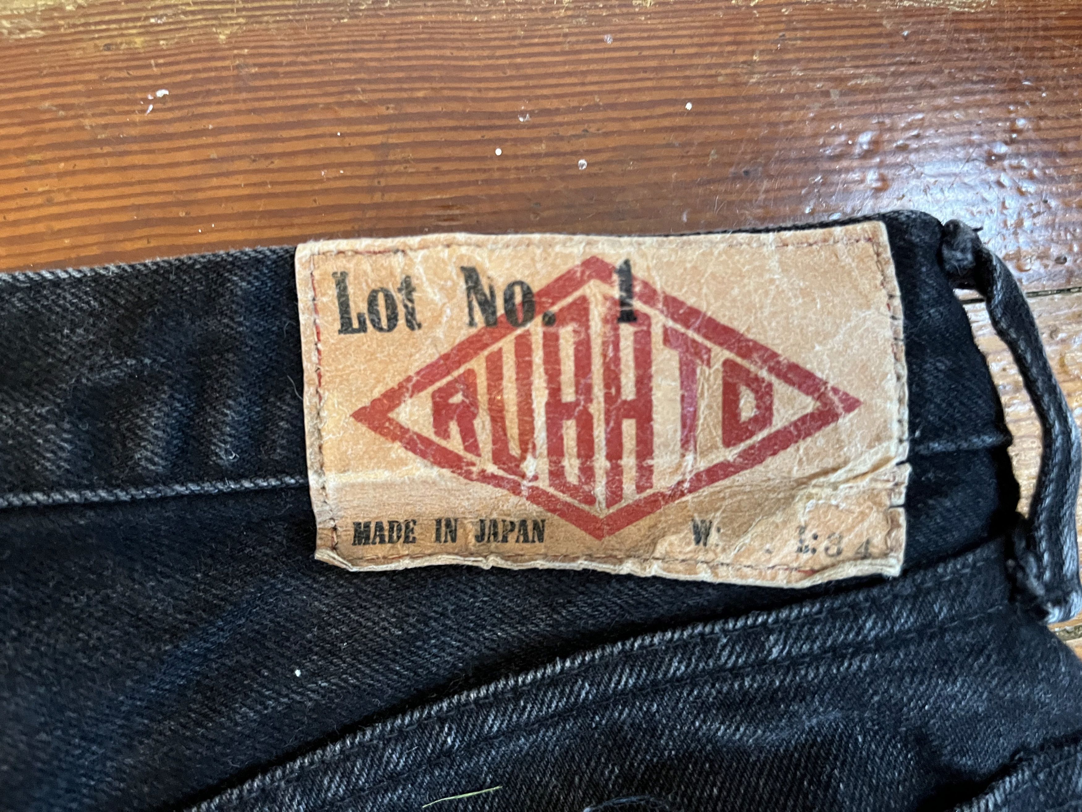 Rubato Lot NR. 1 Denim in Black Size US 32 / EU 48 - 3 Thumbnail