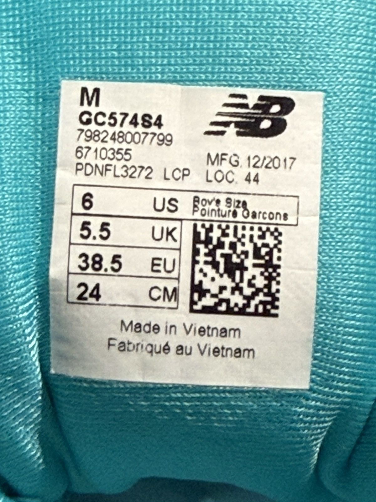 New Balance Rare New Balance 574 Mercado Libre Sneakers 6Y/7.5W Size US 6 / EU 39 - 7 Thumbnail