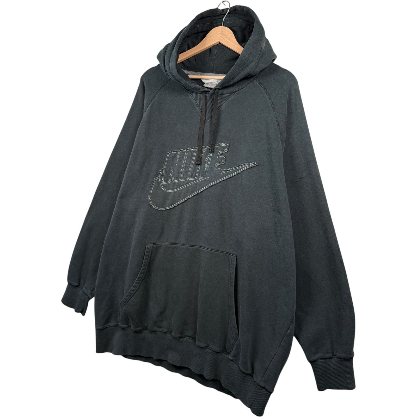Vintage Nike Swoosh Oversized Hoodie Large