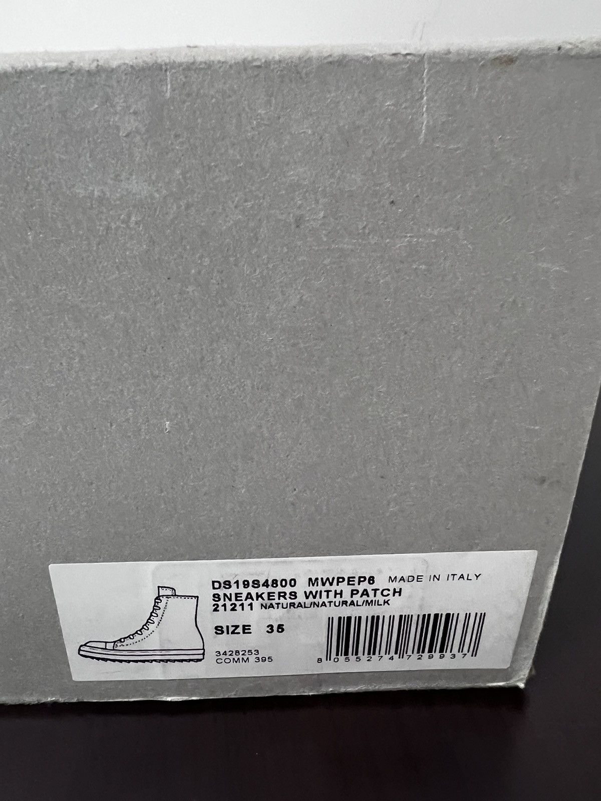 Rick Owens Drkshdw Rick owens drkshdw patch ramones high top sneakers sz35 Size US 5 / IT 35 - 13 Thumbnail