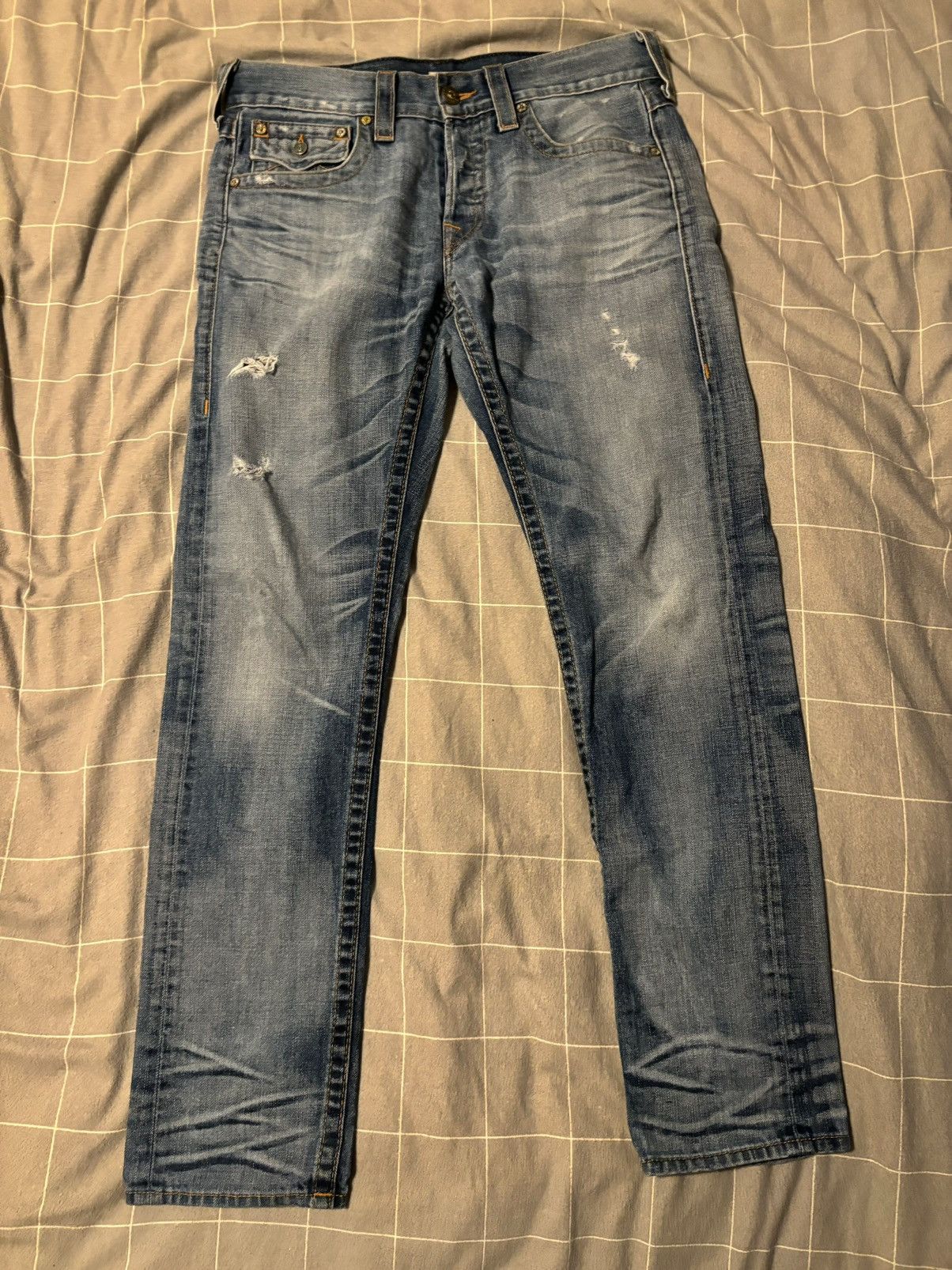 True Religion Vintage True Religion Jeans Pants Size US 33 - 9 Thumbnail