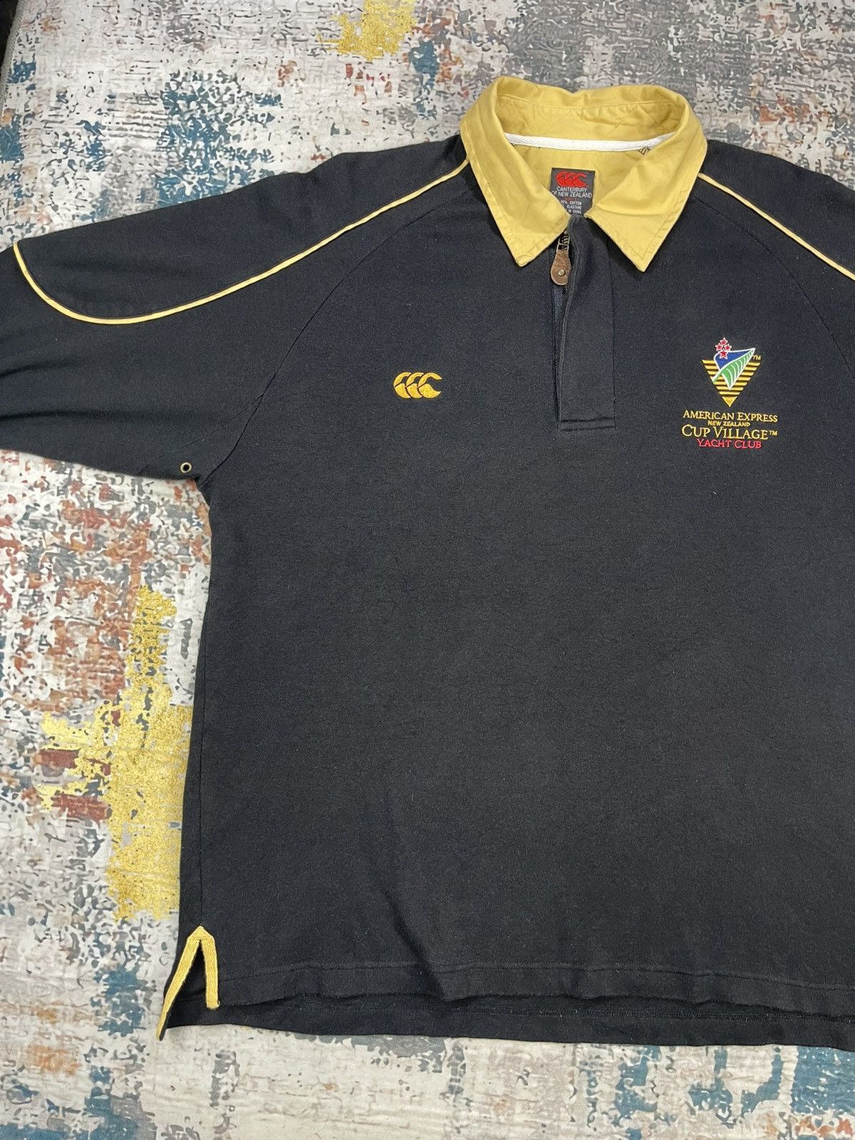 Canterbury of New Zealand Vintage Canterbury New Zealand Half Zipper L/Sleeve Polos Size US L / EU 52-54 / 3 - 3 Thumbnail