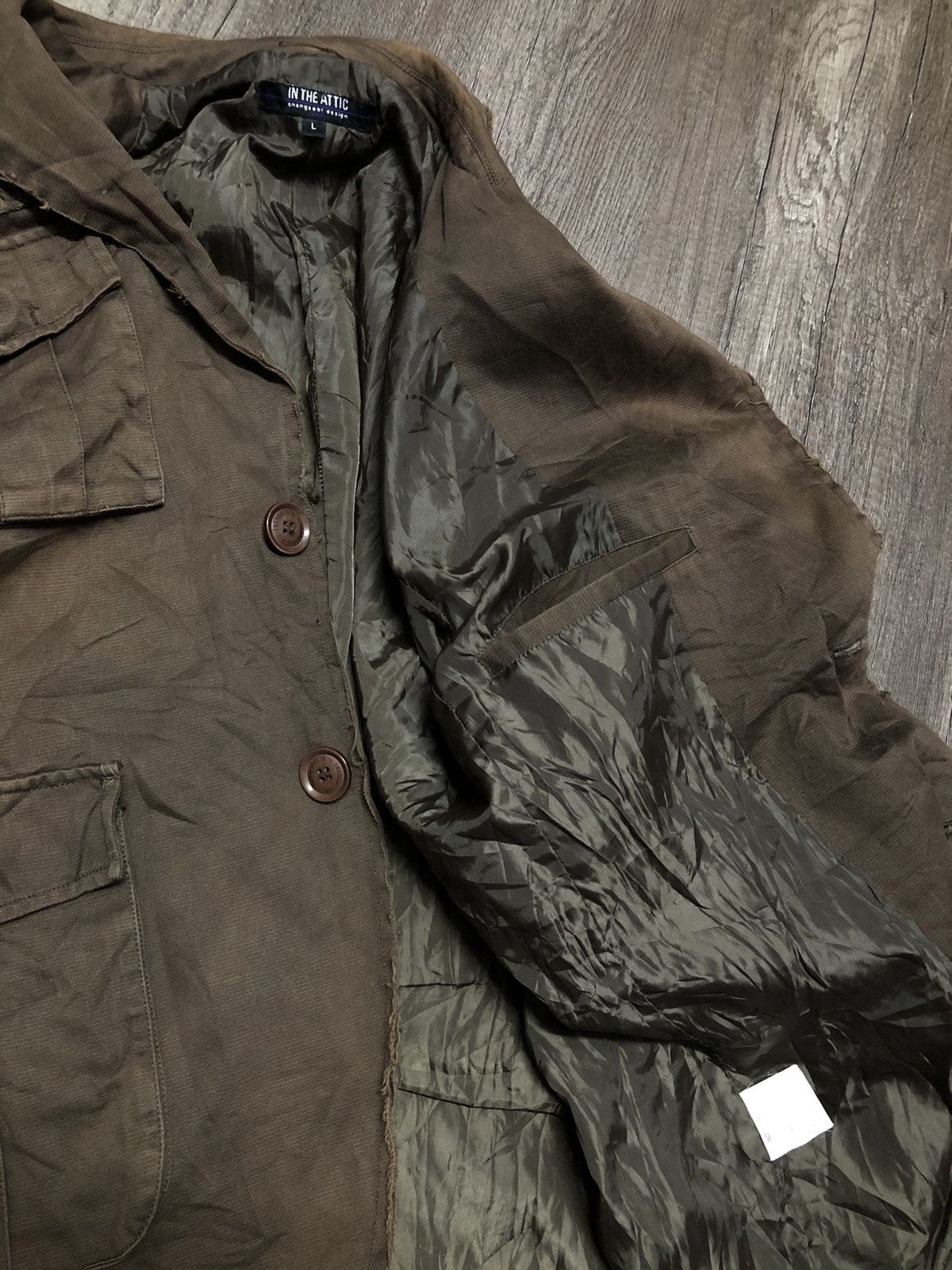 In The Attic × Vintage In The Attic Punk Jacket Japanese Brand Size 40L - 17 Thumbnail