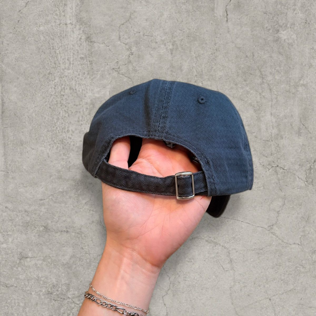 Japanese Brand Cool vintage style cap, Sunday Running Club white. One size Size ONE SIZE - 3 Thumbnail