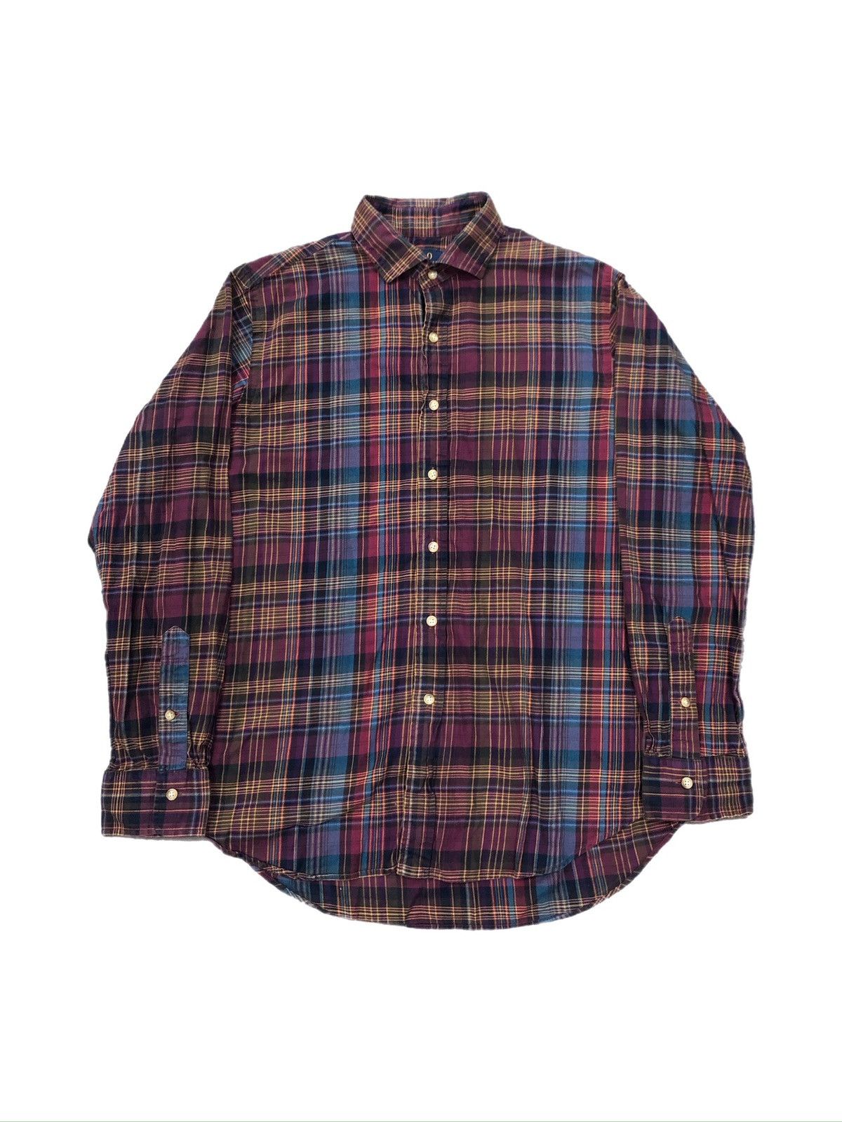 Polo Ralph Lauren Polo Ralph Lauren Plaid Button Up Size US L / EU 52-54 / 3 - 1 Thumbnail