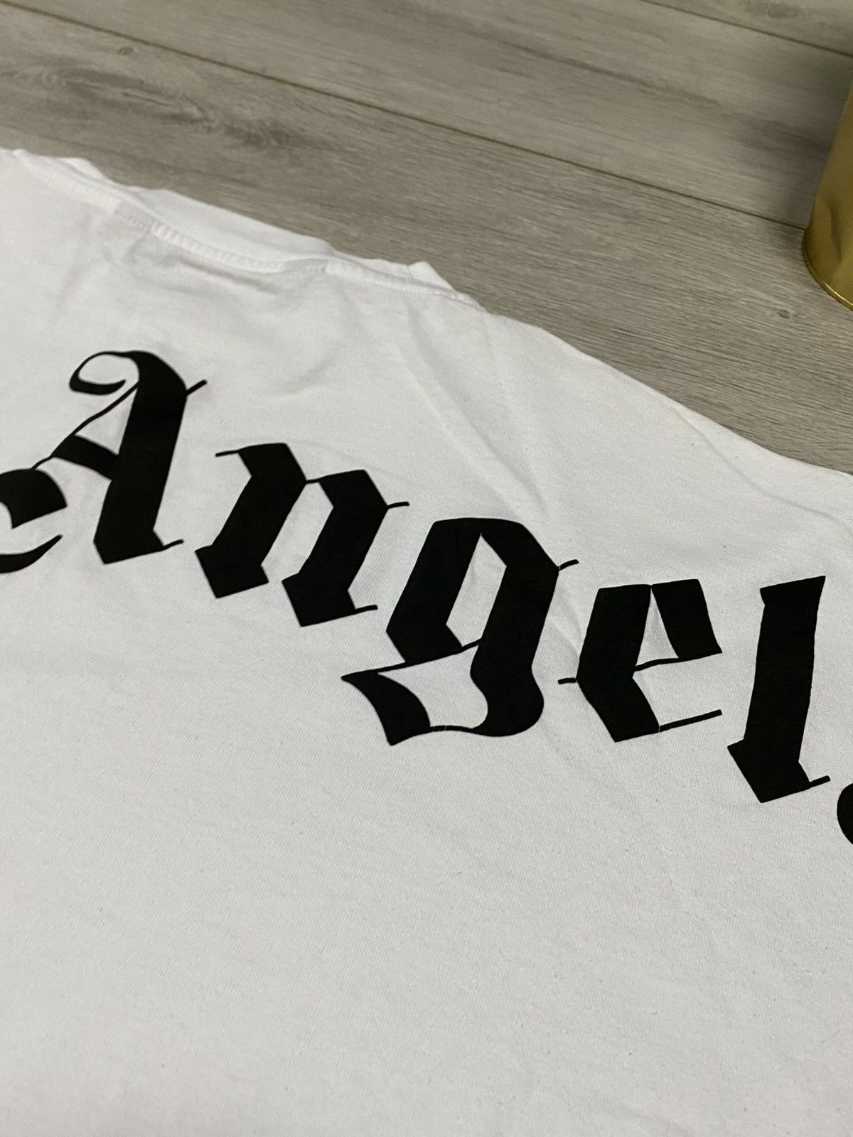 Palm Angels Palm Angels spell out big logo t-shirt Size US S / EU 44-46 / 1 - 9 Thumbnail