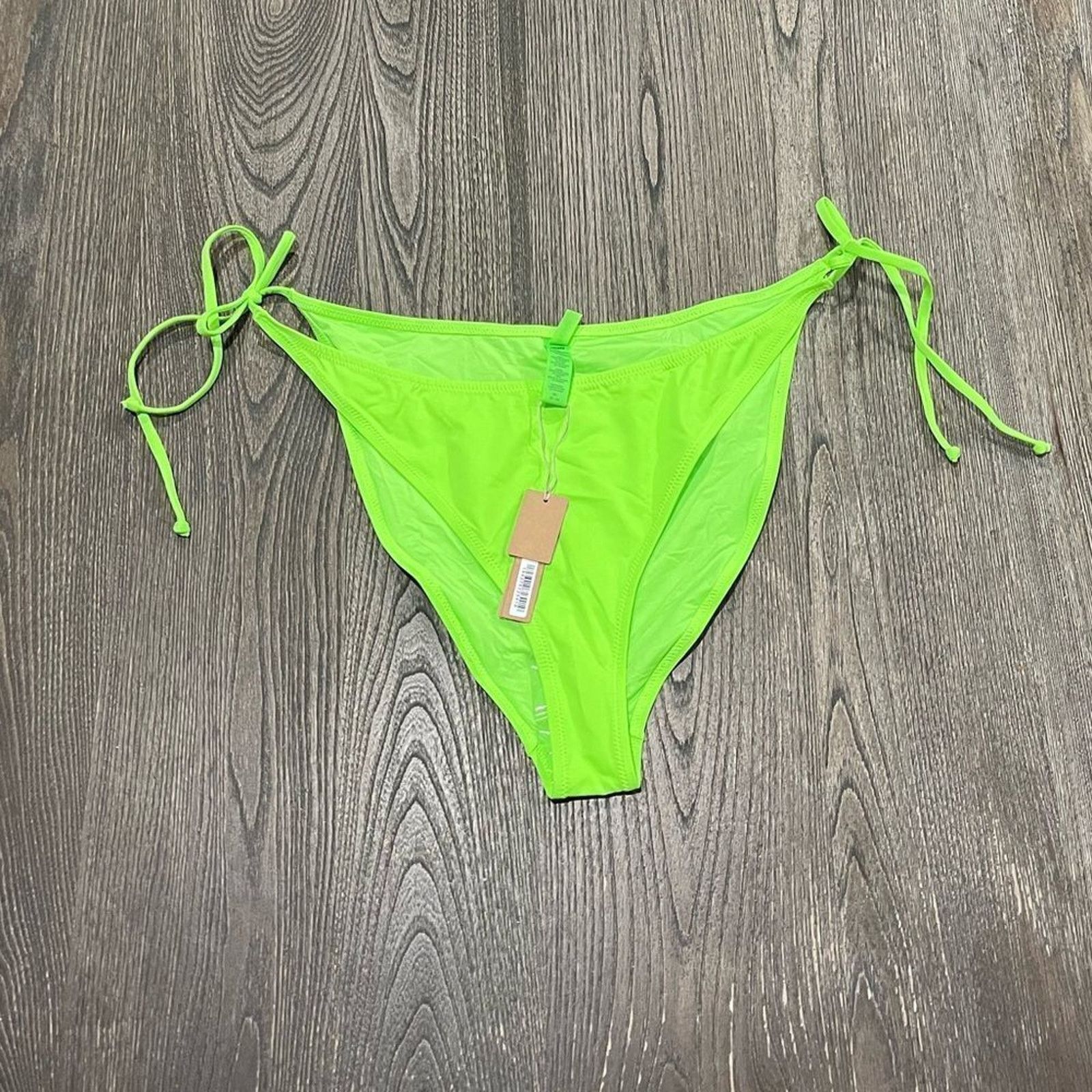 SKIMS NWT Skims Recycled Swim Dipped Tie Bottoms Bikini 3X Size ONE SIZE - 1 Thumbnail