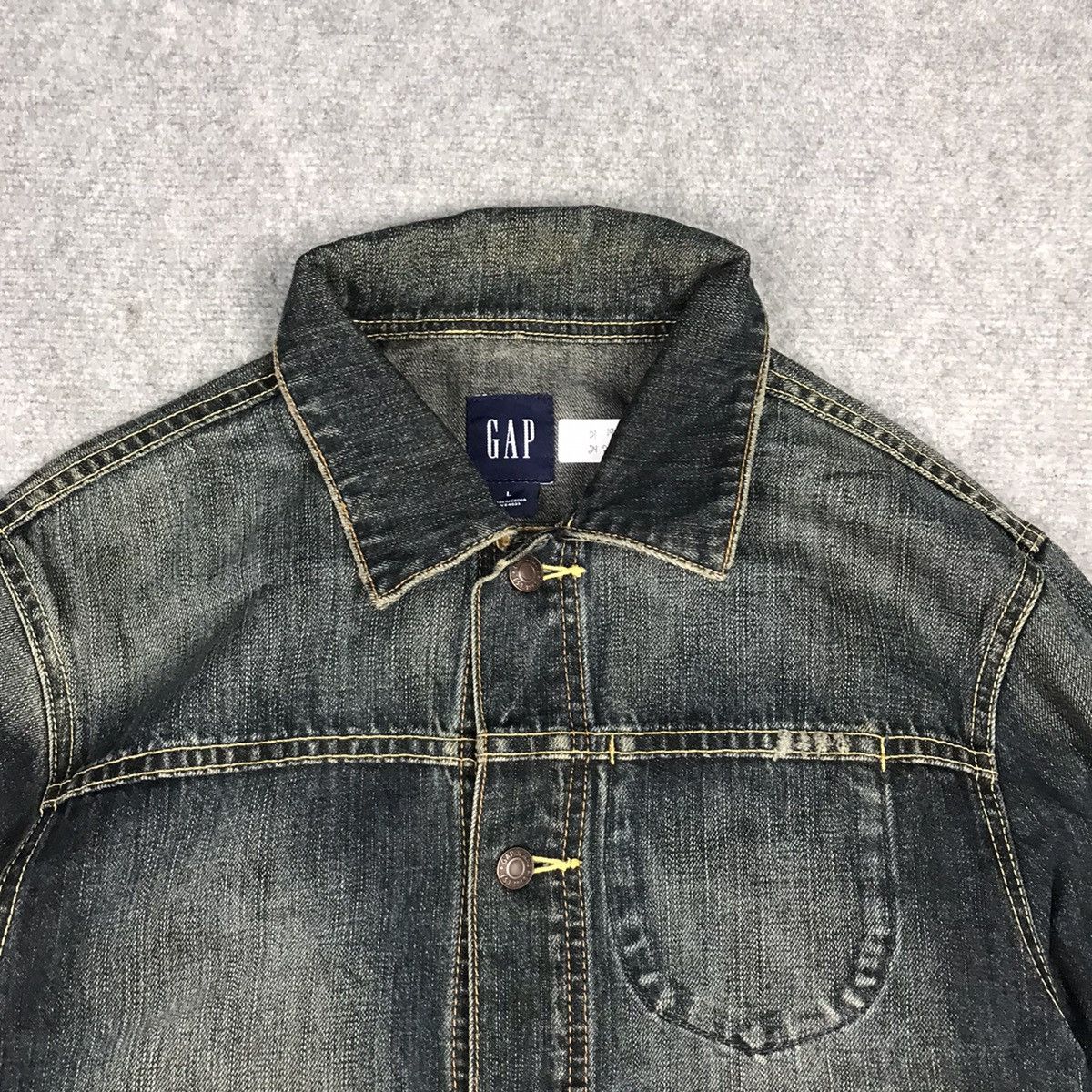 Gap Gap denim jacket woman design jacket Size L / US 10 / IT 46 - 3 Thumbnail