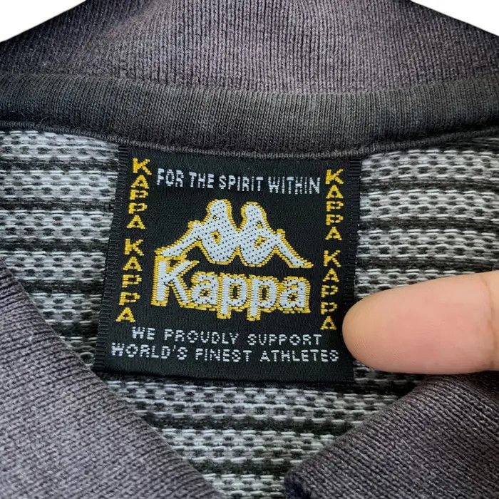 Kappa Vintage KAPPA ITALIA Houndstooth Pattern Polo Size US L / EU 52-54 / 3 - 9 Thumbnail