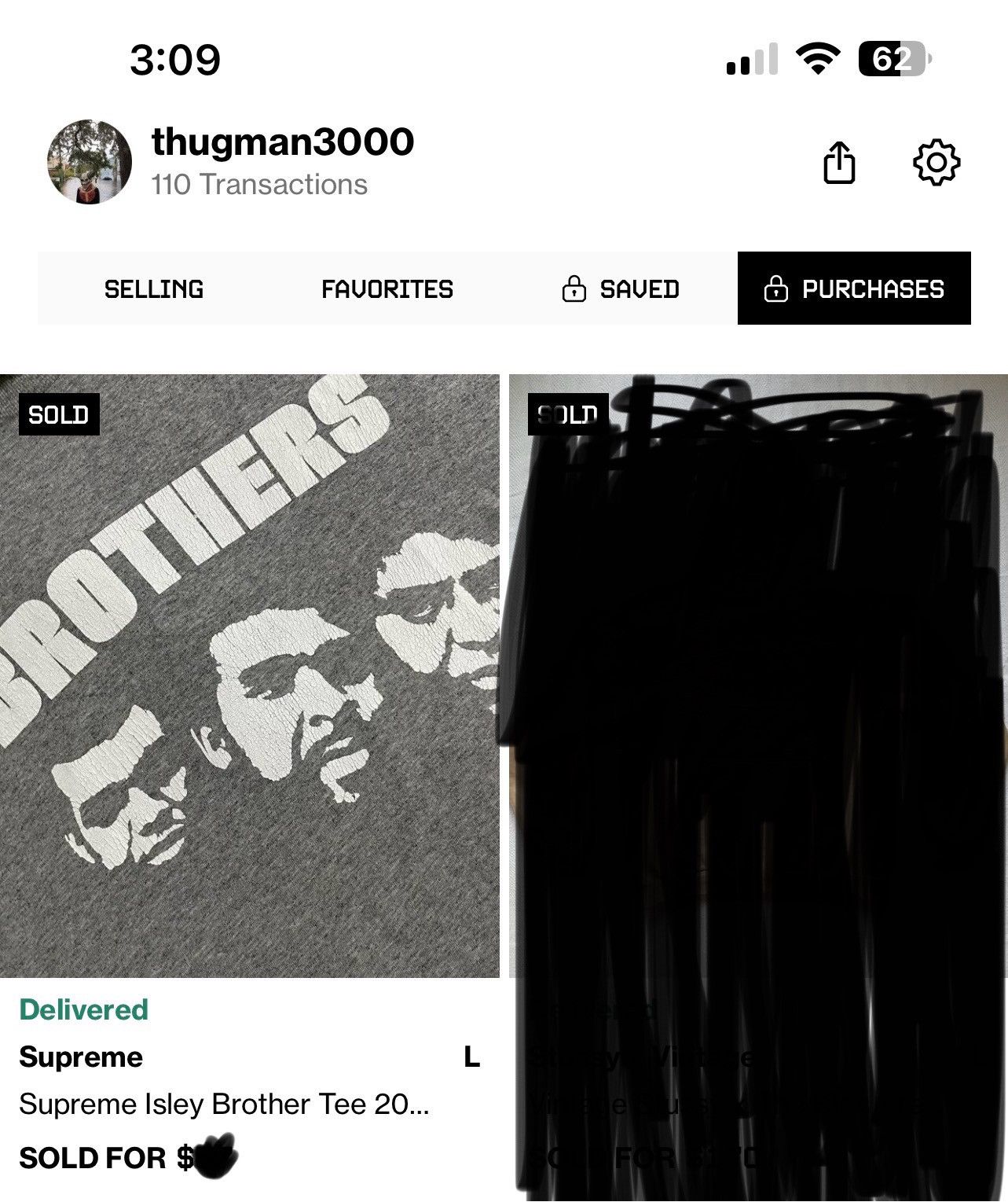 Supreme Supreme “Brothers” Isley Brothers Tee 2000 Size US L / EU 52-54 / 3 - 7 Thumbnail