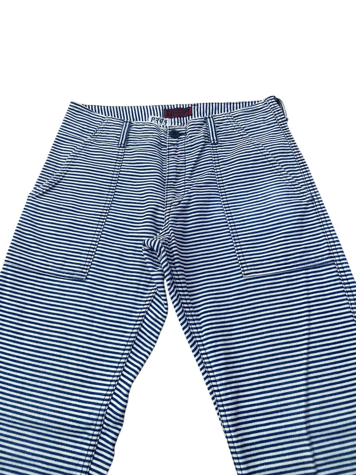 Johnbull JOHNBULL JAPAN HICKORY STRIPE PANT Size US 31 - 4 Thumbnail