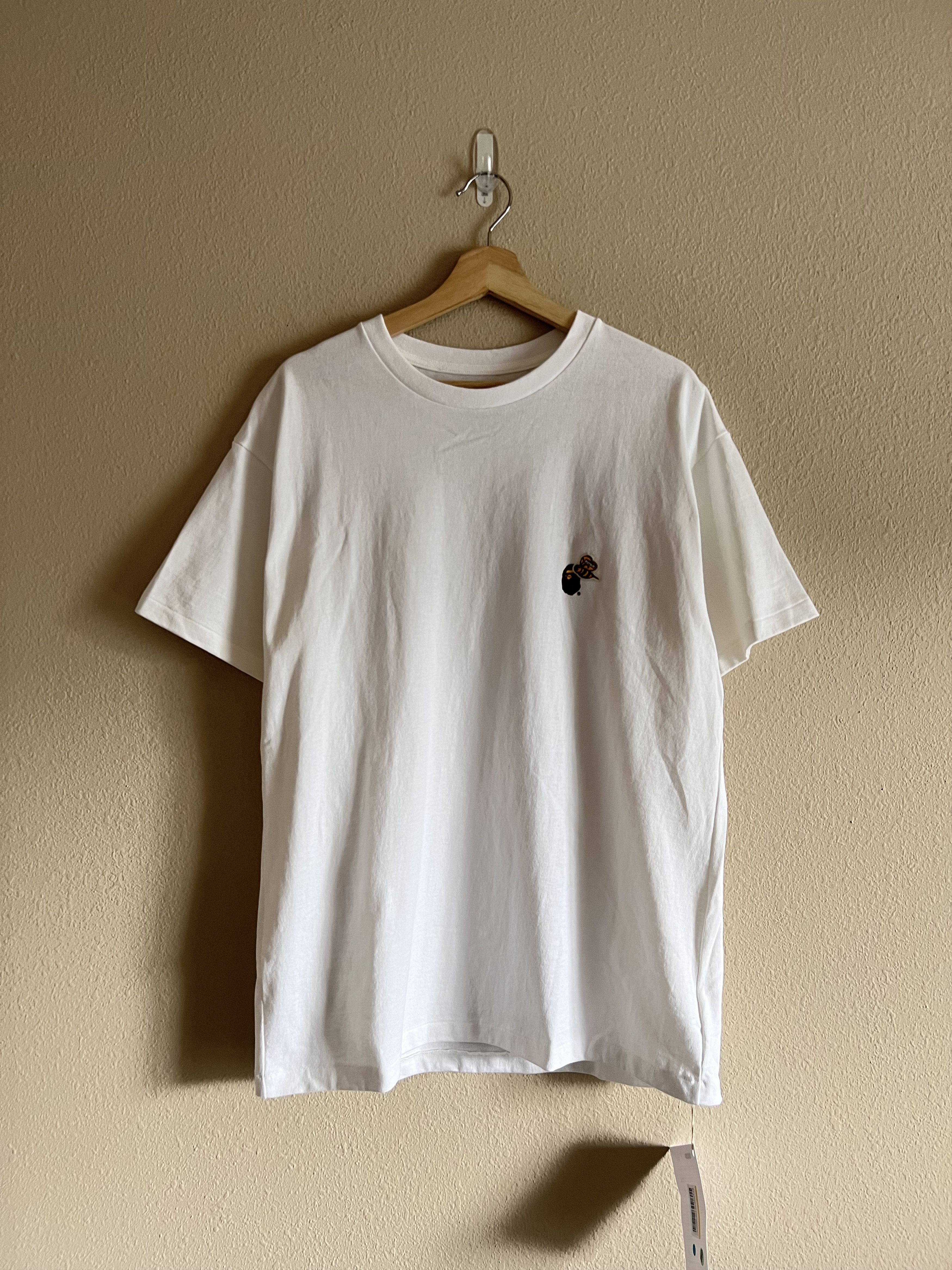 Bape × READYMADE Readymade Bape Camo Logo Tee in Pink White Size US M / EU 48-50 / 2 - 3 Thumbnail