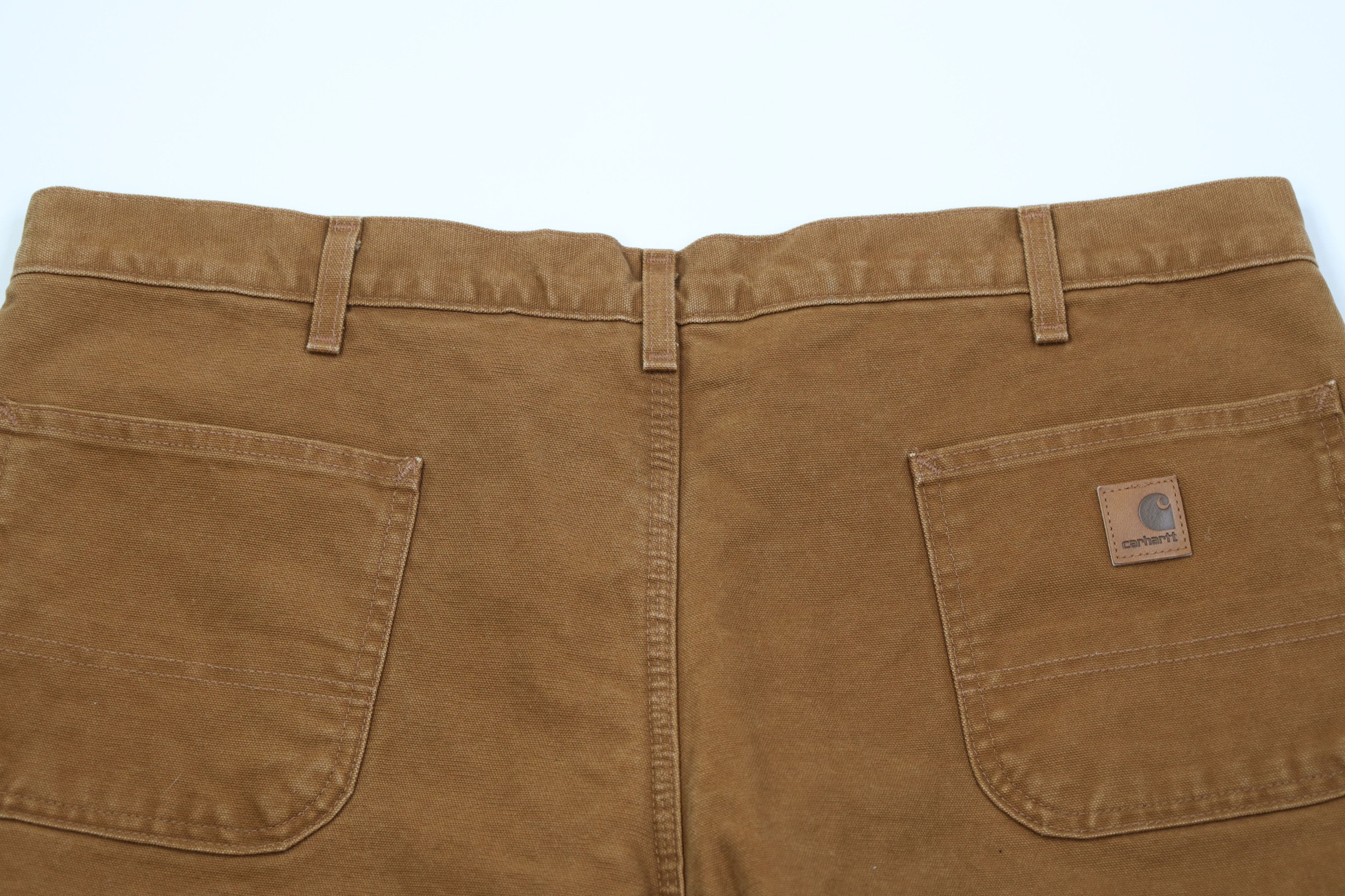 Carhartt Vintage Carhartt Double Knee Canvas Wide Leg Pants Brown Size US 42 / EU 58 - 11 Thumbnail
