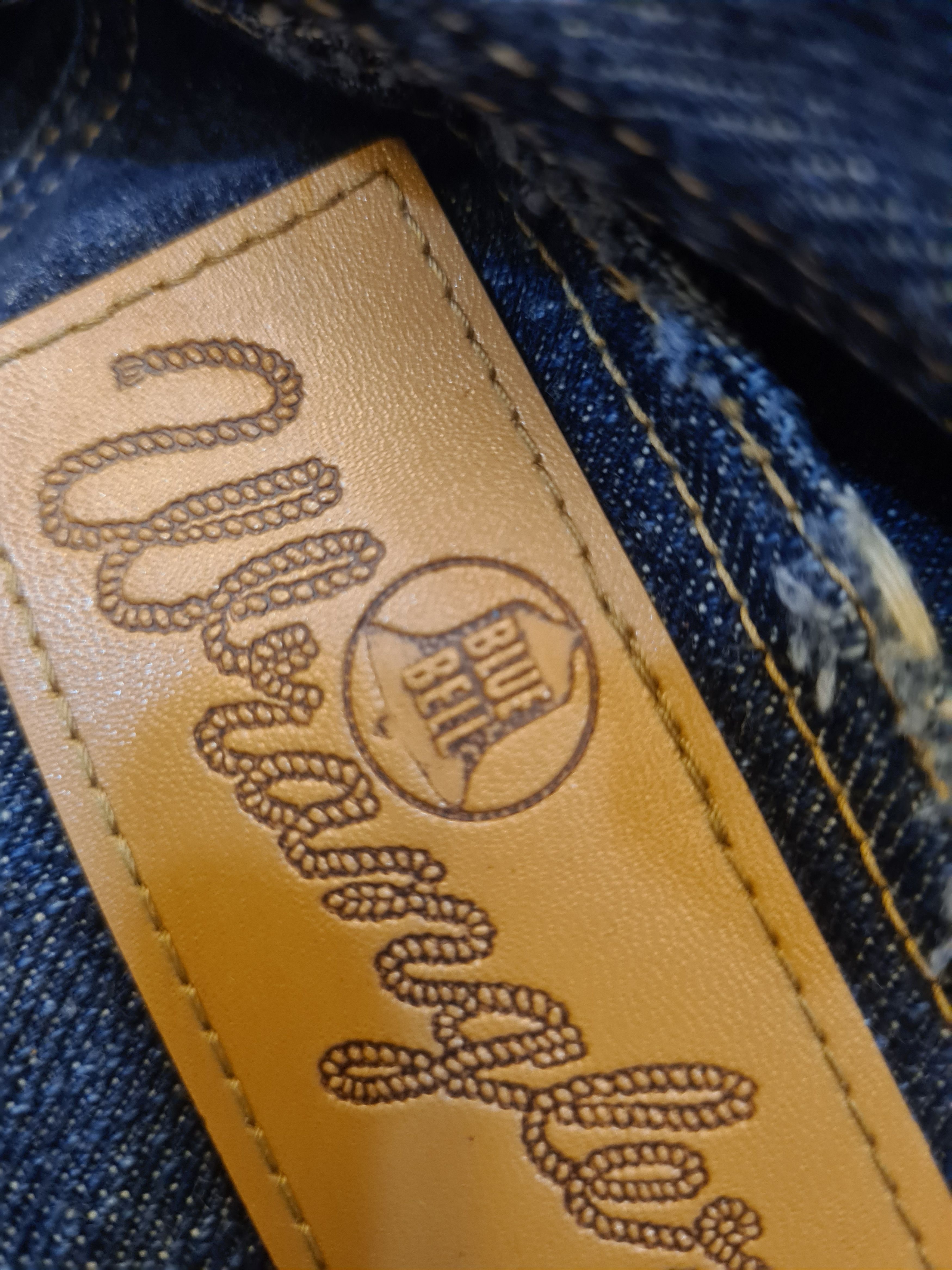 Vintage × Wrangler Vintage wrangler blue bell selvedge denim Size US 35 - 12 Thumbnail