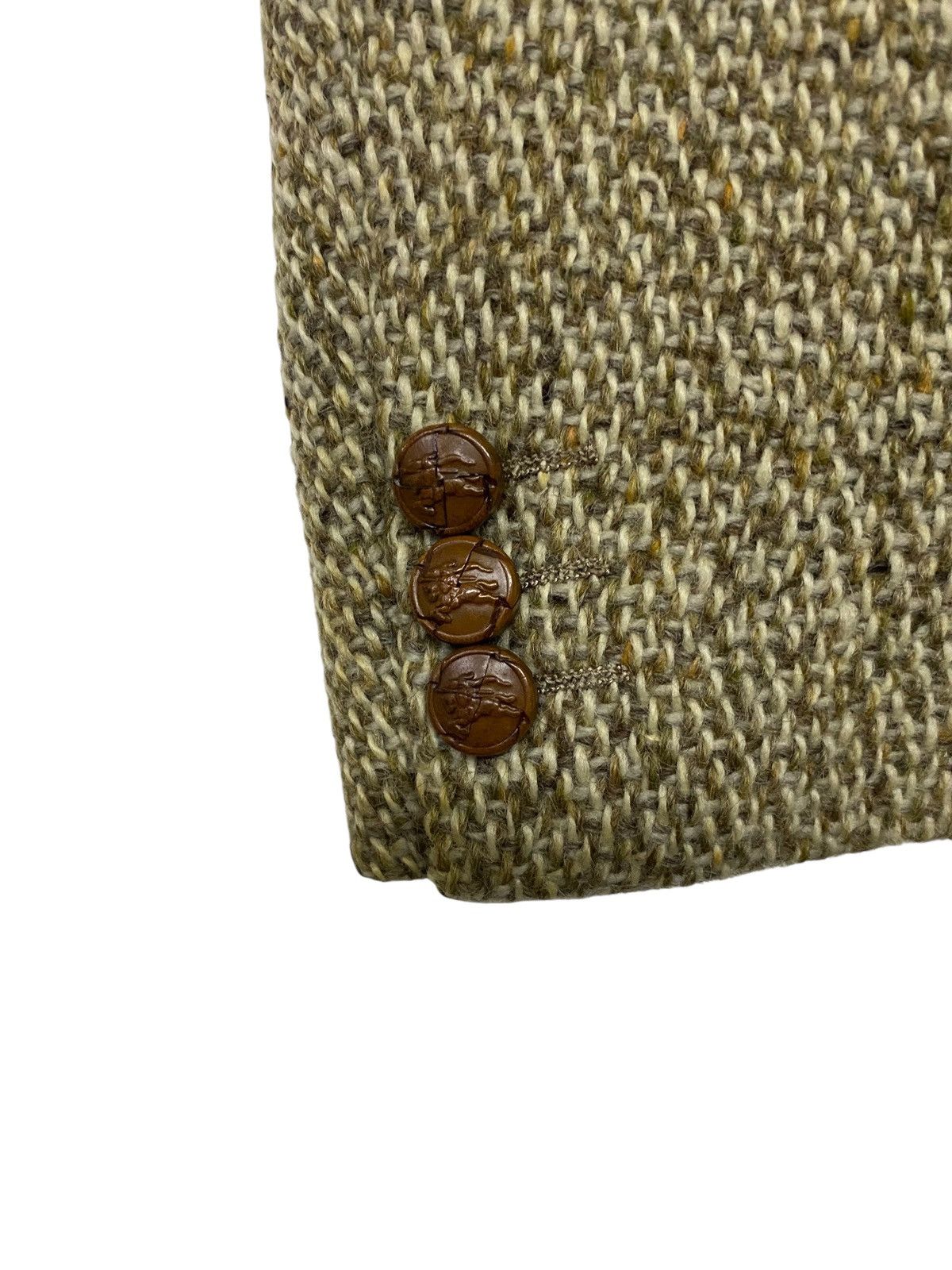 Burberry Vintage Burberrys Wool Blazer Wood Button Size US XL / EU 56 / 4 - 8 Thumbnail